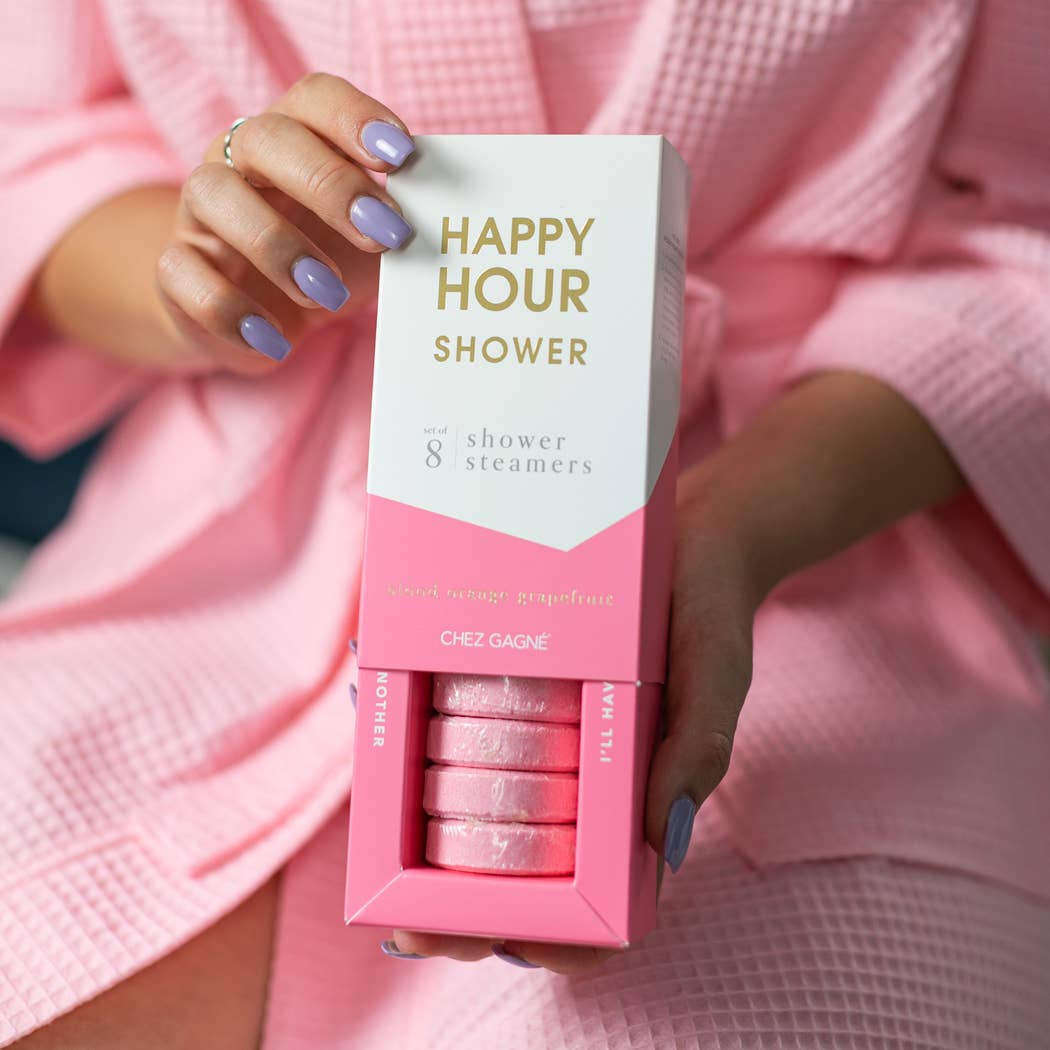Happy Hour Shower Shower Steamers - Blood Orange Grapefruit