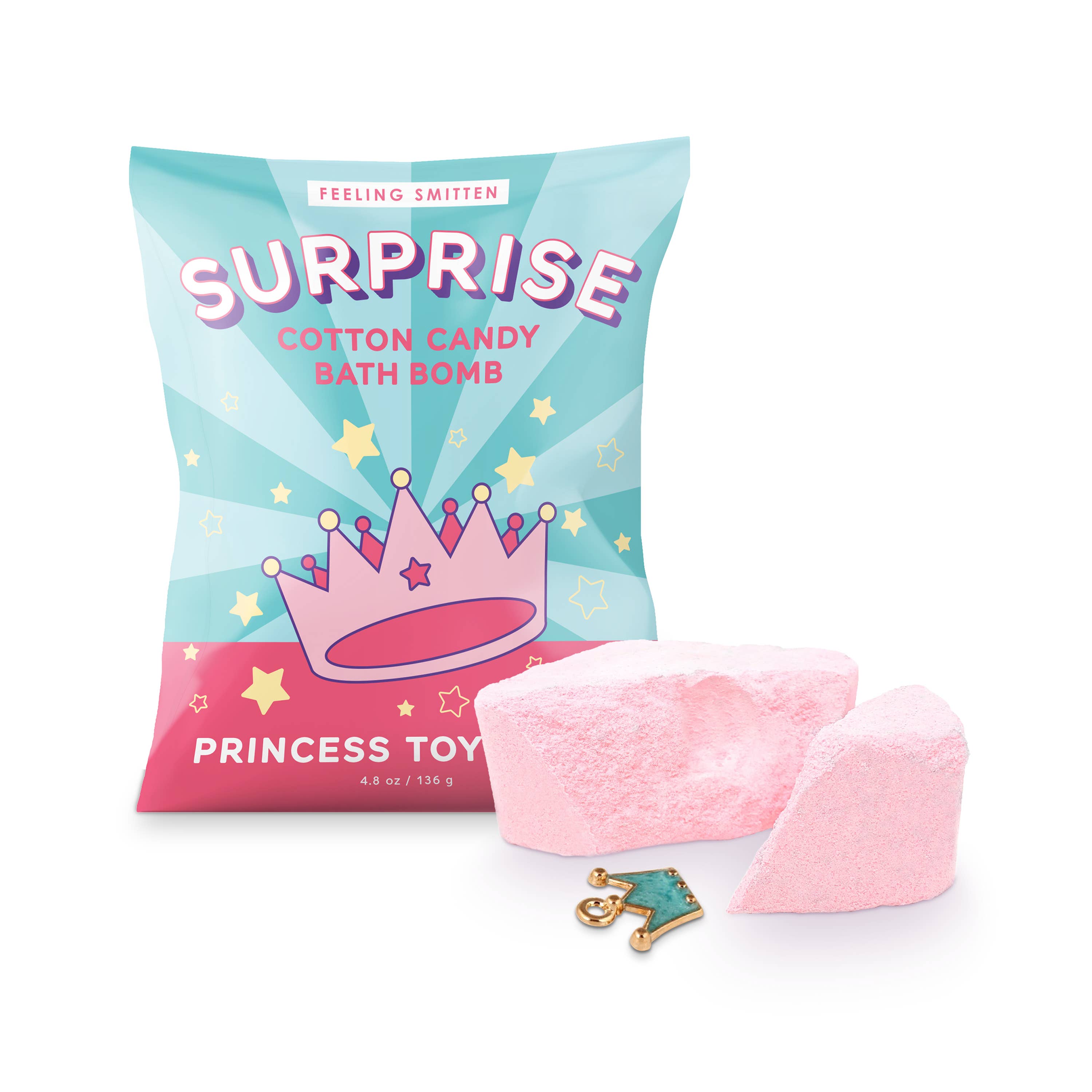 Princess Surprise Bath Bomb 4.8 oz - Surprise Toy Inside