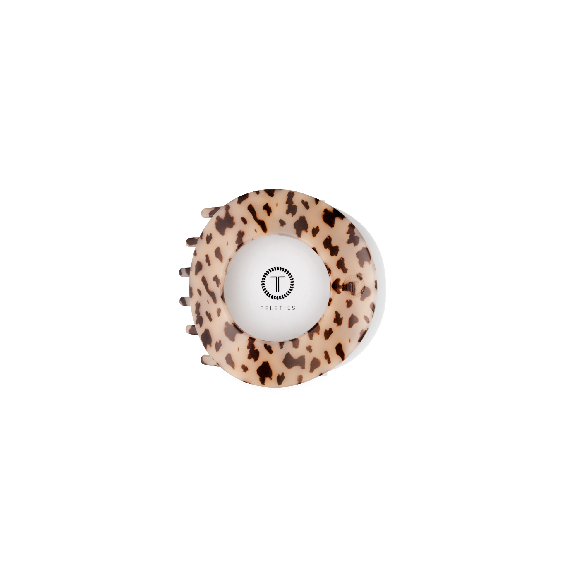 Blonde Tortoise | Small | Flat Circle Hair Clip