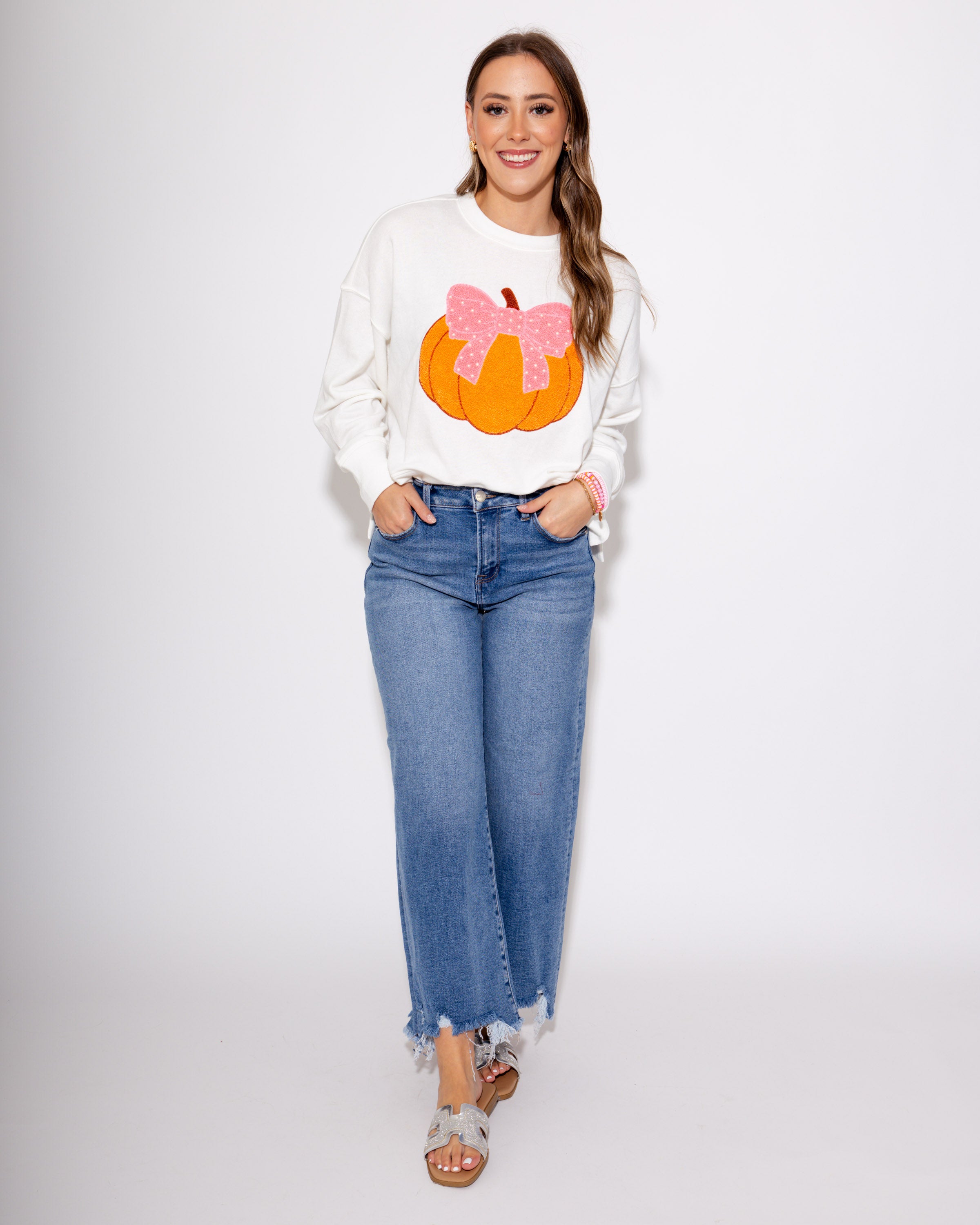 Pretty Pumpkin Relaxed Sweatshirt