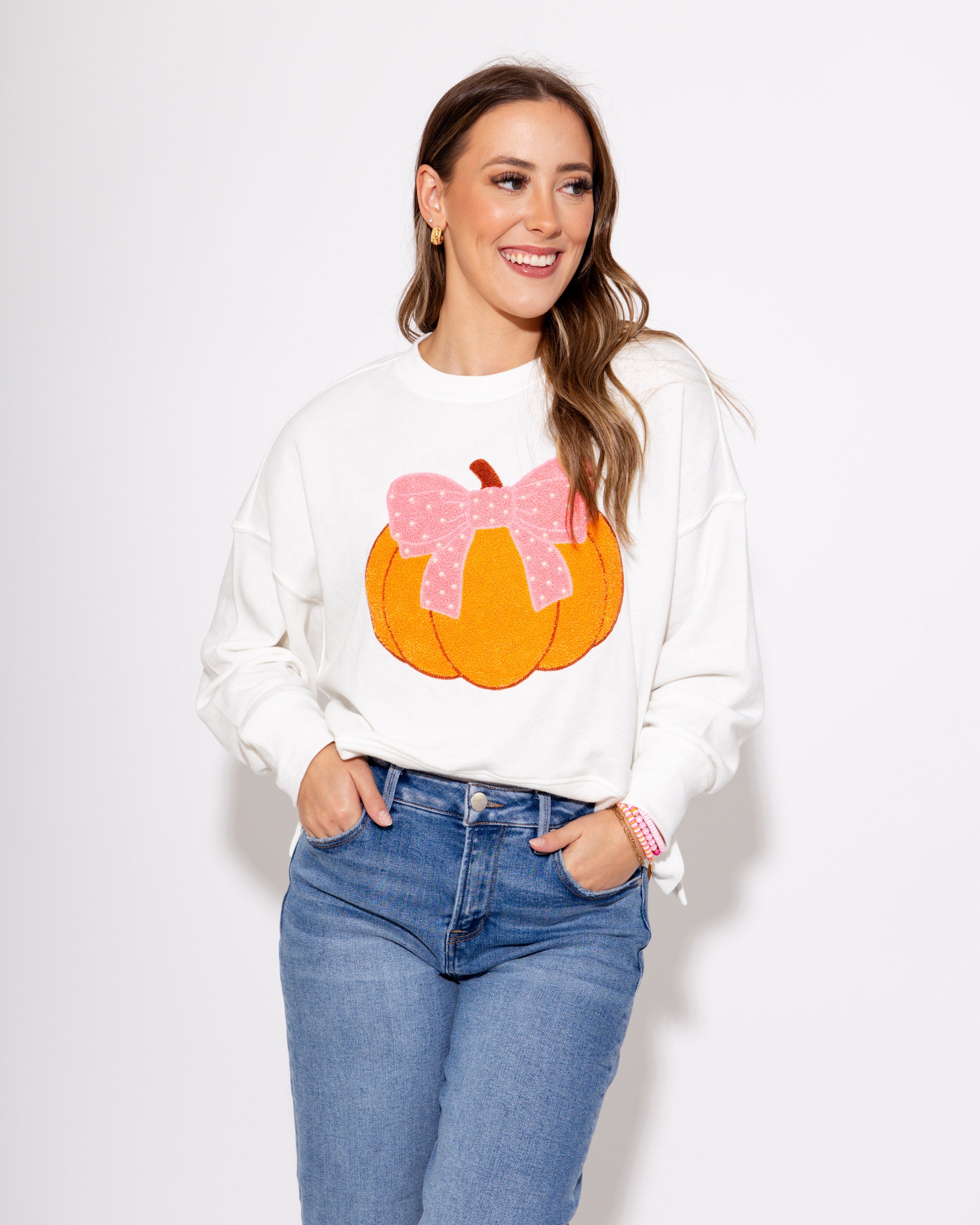 Pretty Pumpkin Relaxed Sweatshirt