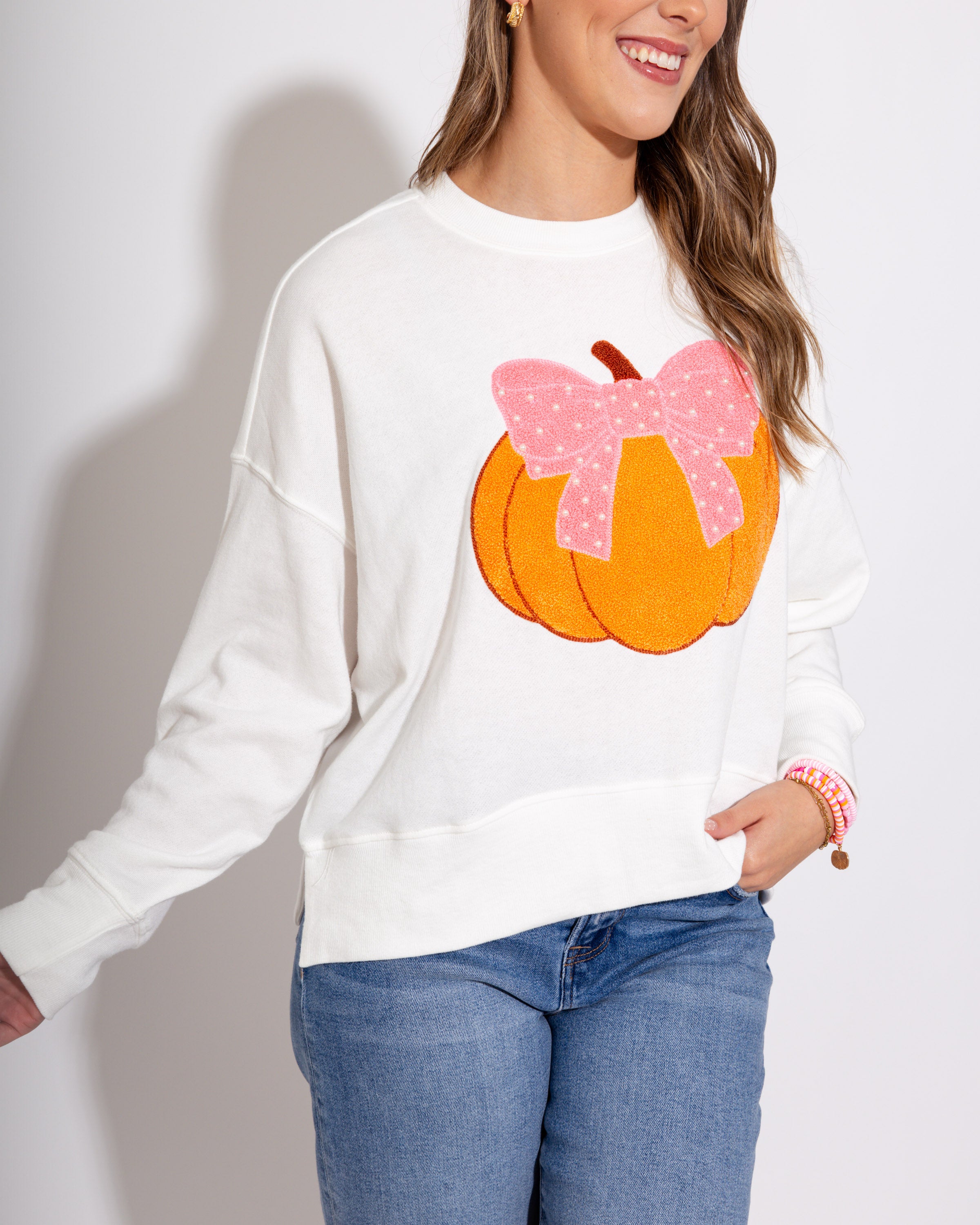 Pretty Pumpkin Relaxed Sweatshirt
