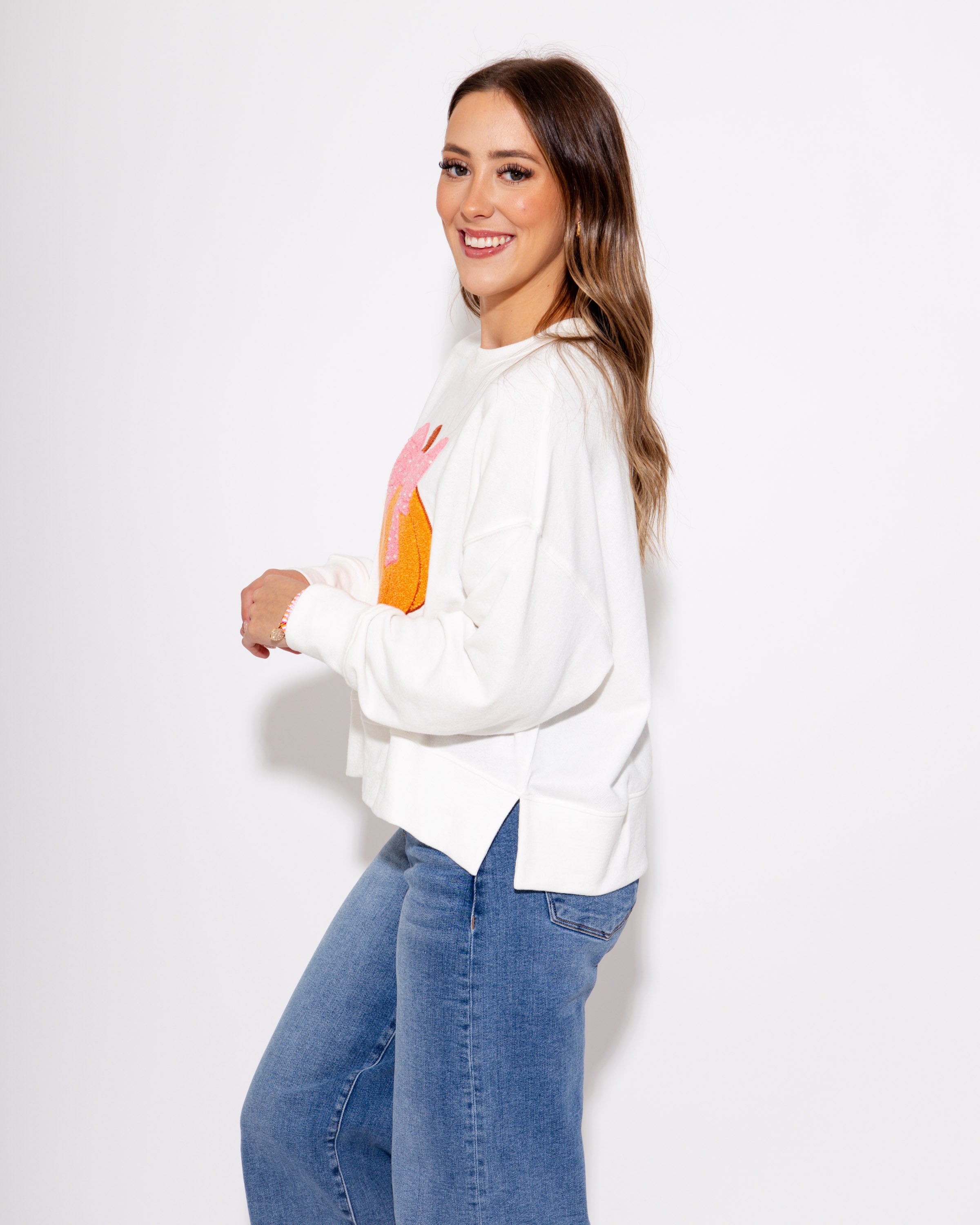Pretty Pumpkin Relaxed Sweatshirt