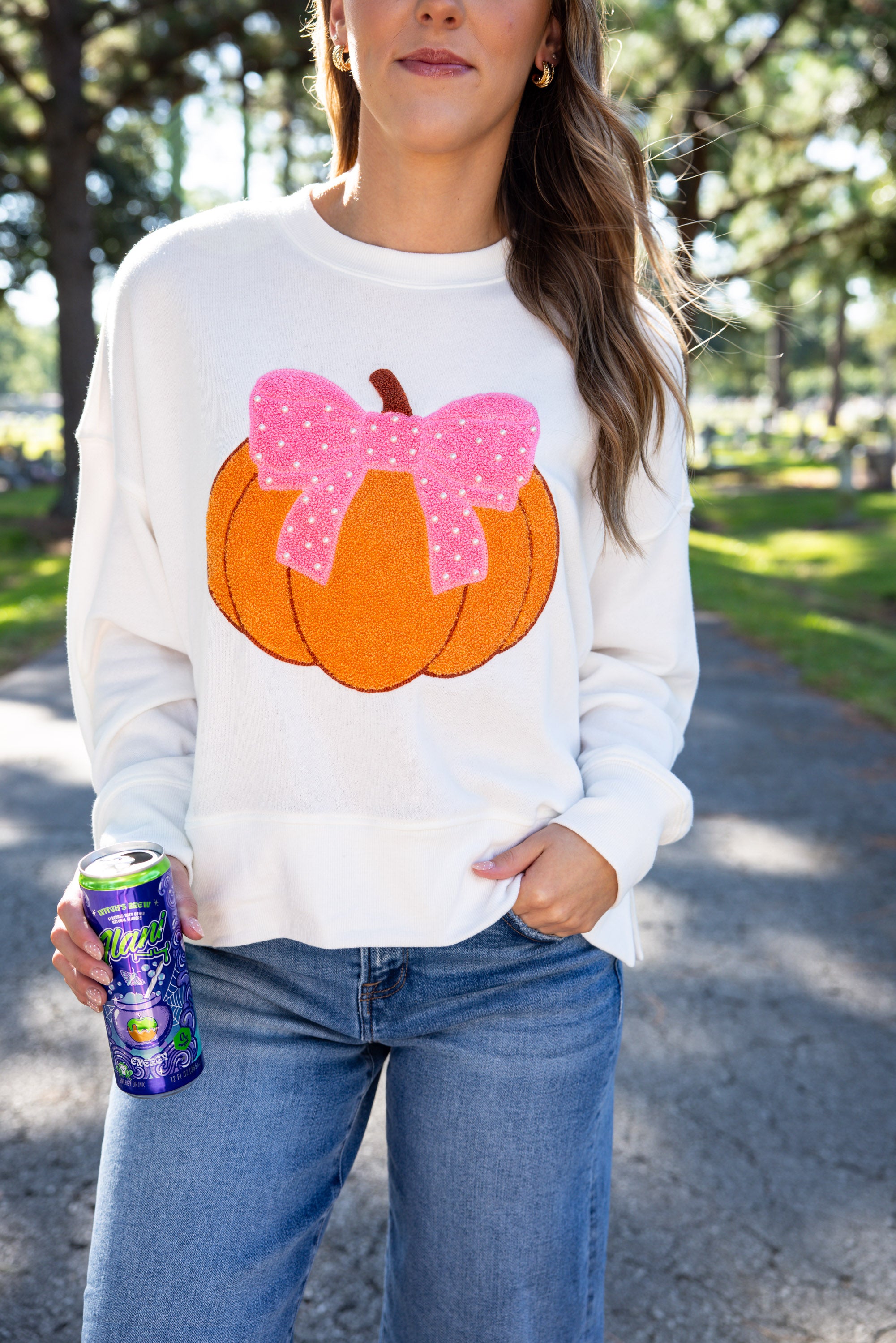 Pretty Pumpkin Relaxed Sweatshirt