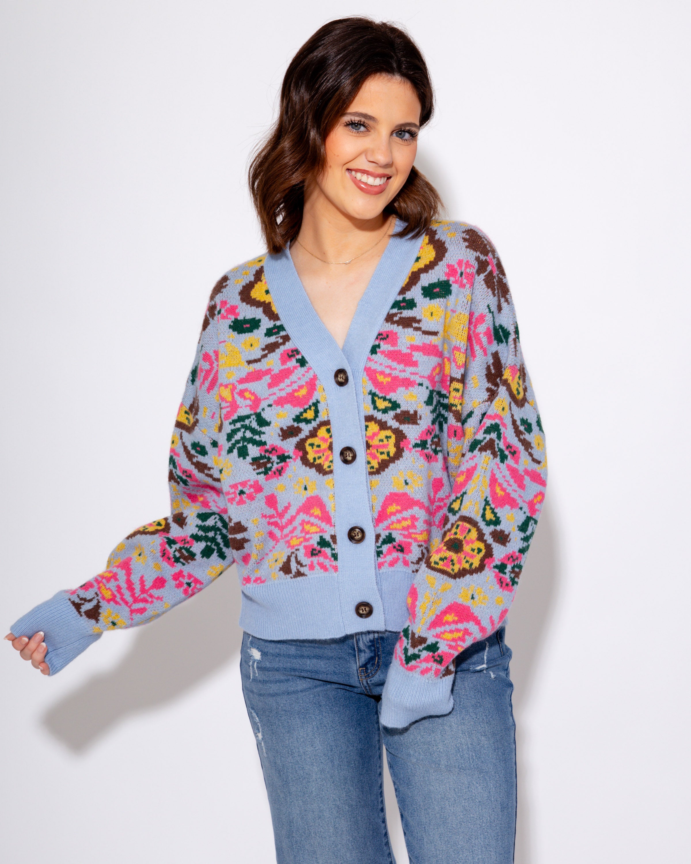 The Bloom & Button Cardigan
