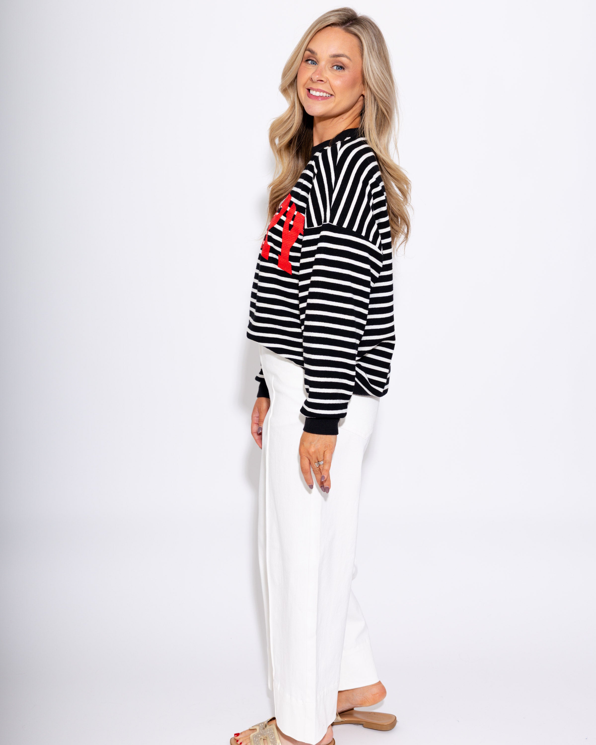 Mid Rise Wide Leg Cuff Ankle Length Pants