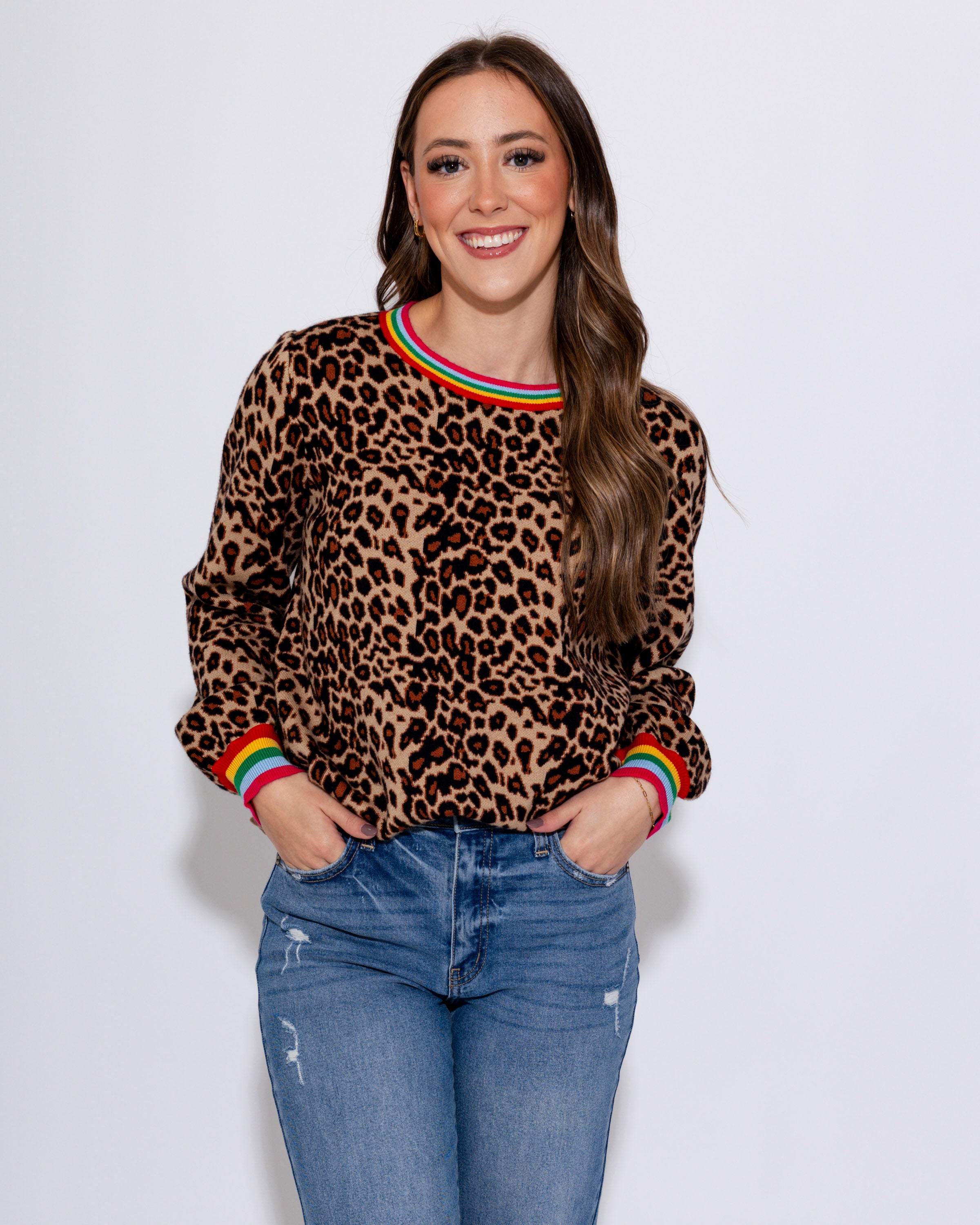 Pounce & Pop Sweater Top