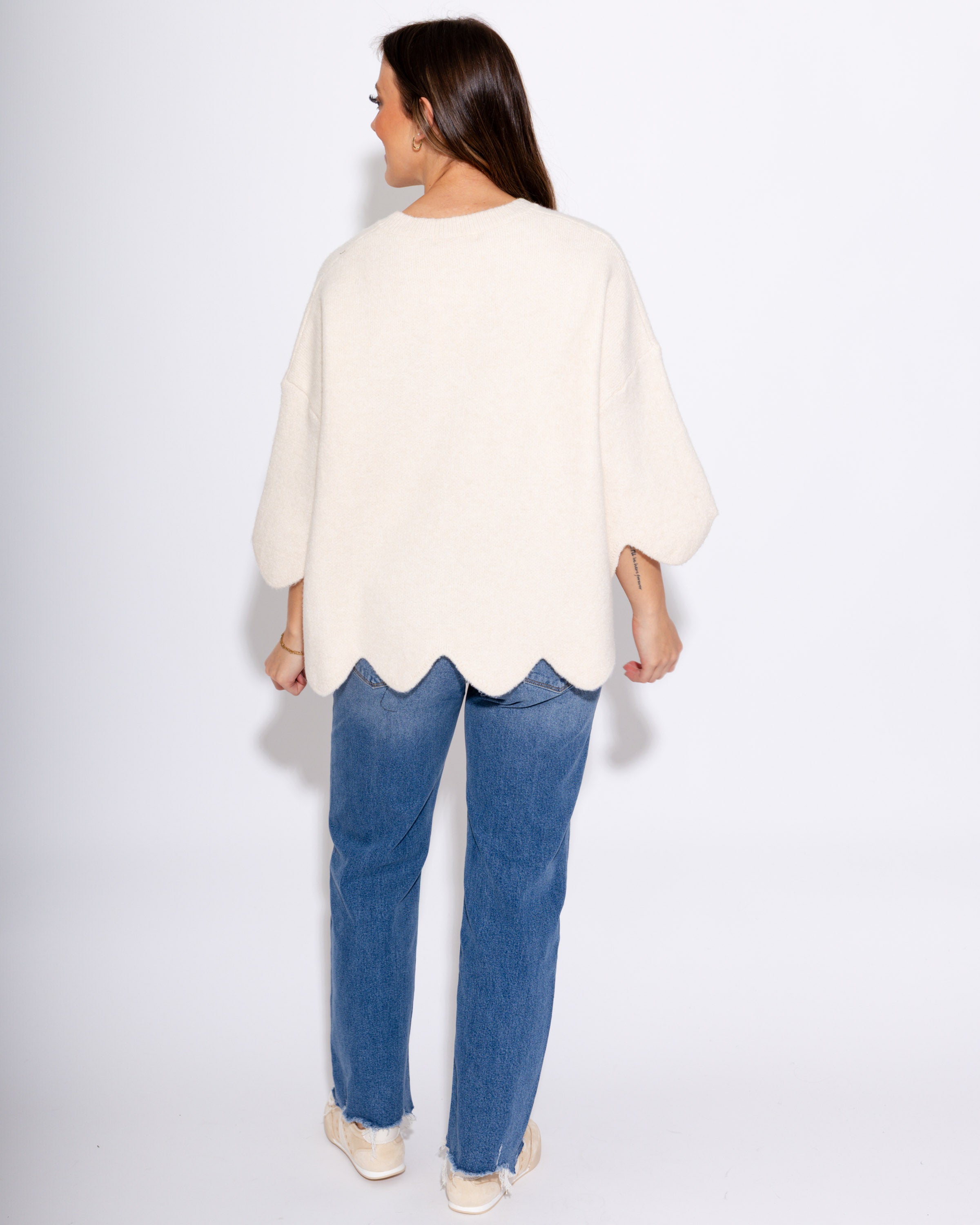 Cozy Chic Scallop Top