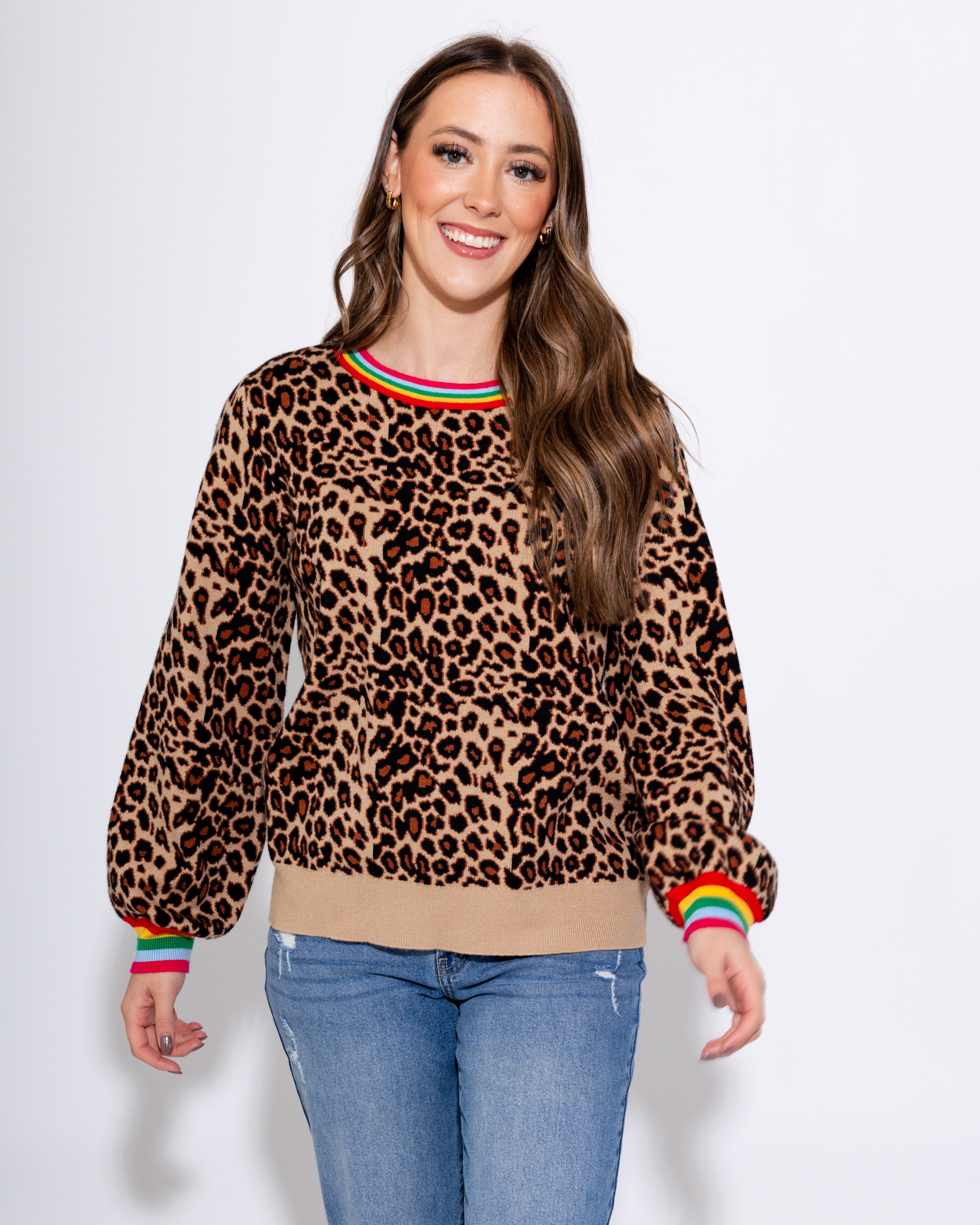 Pounce & Pop Sweater Top