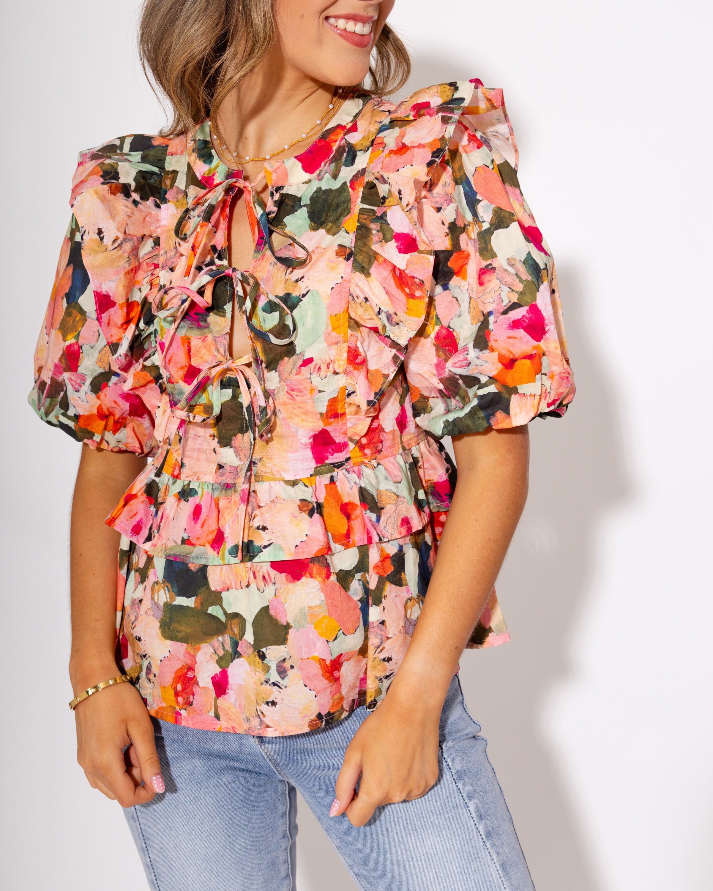 The Floral Muse Top
