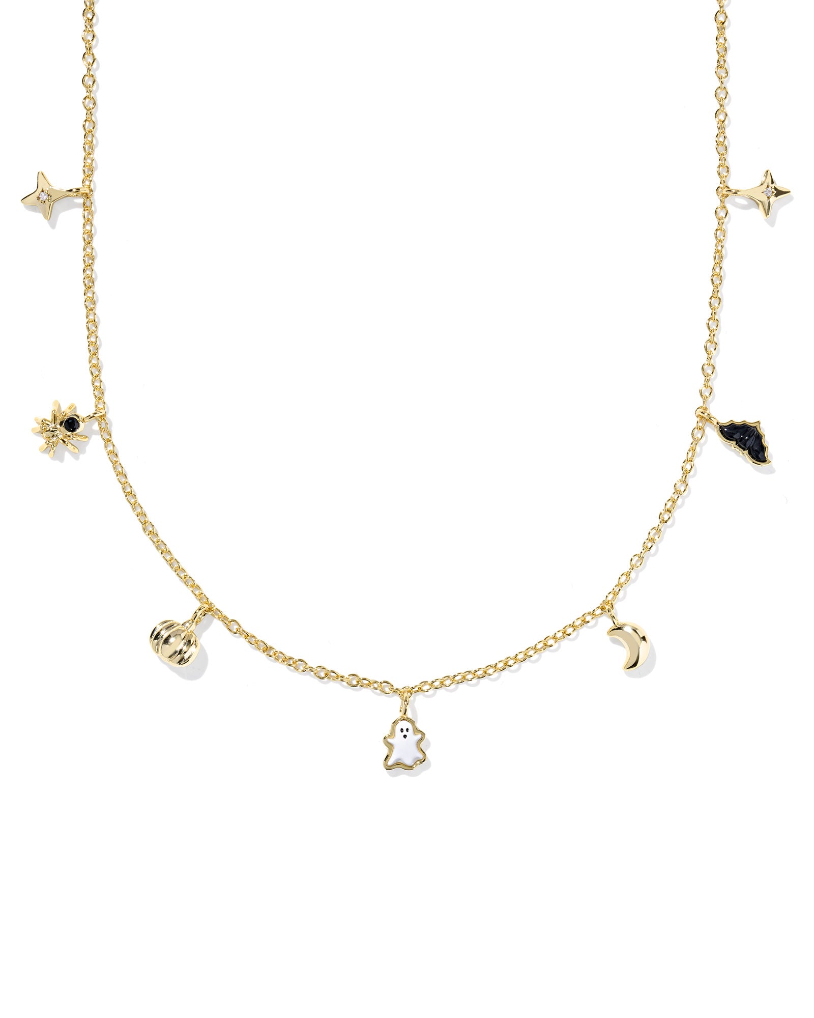 Halloween Strand Necklace in Gold Multi Mix