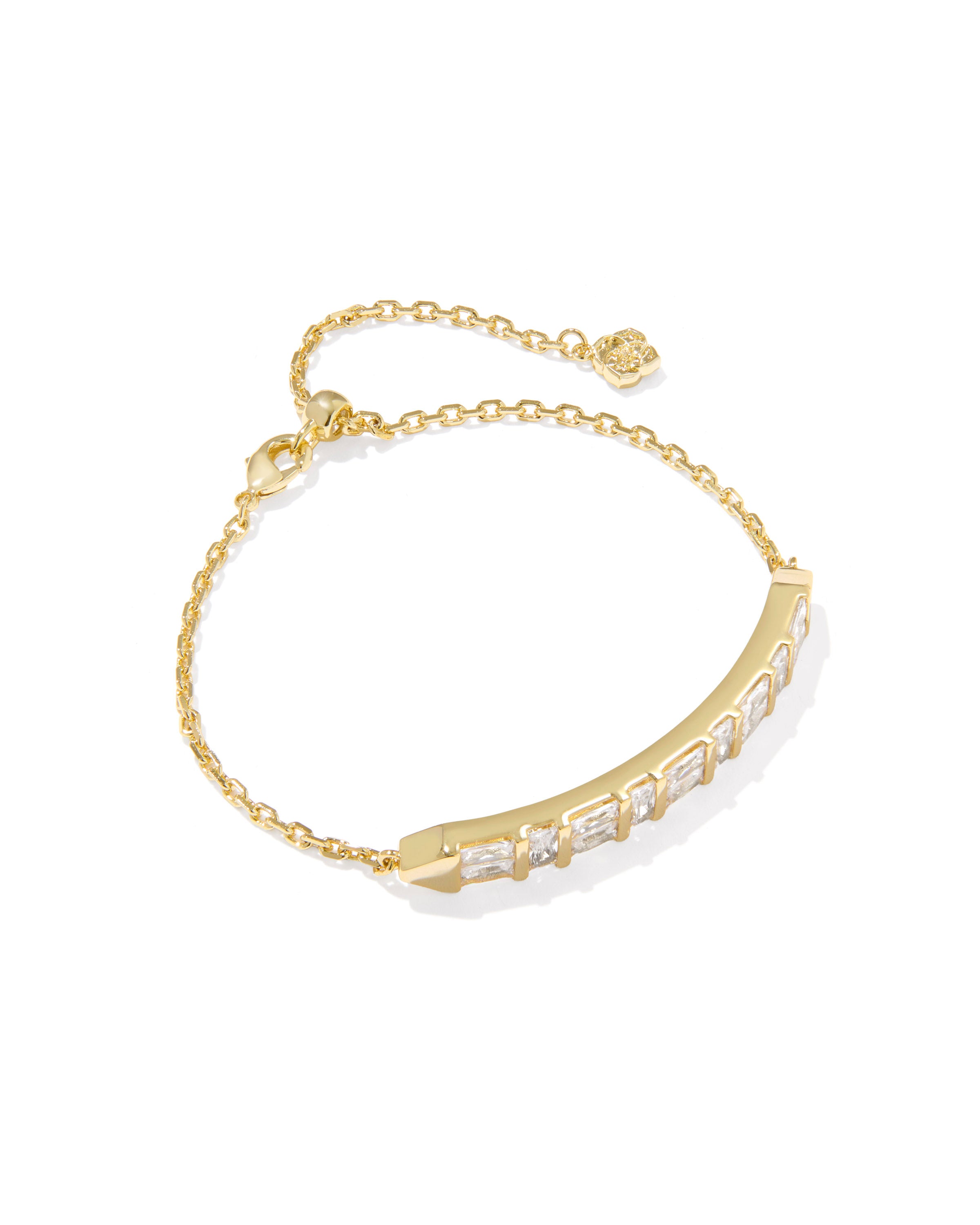 Jamie Delicate Chain Bracelet in Gold Metal