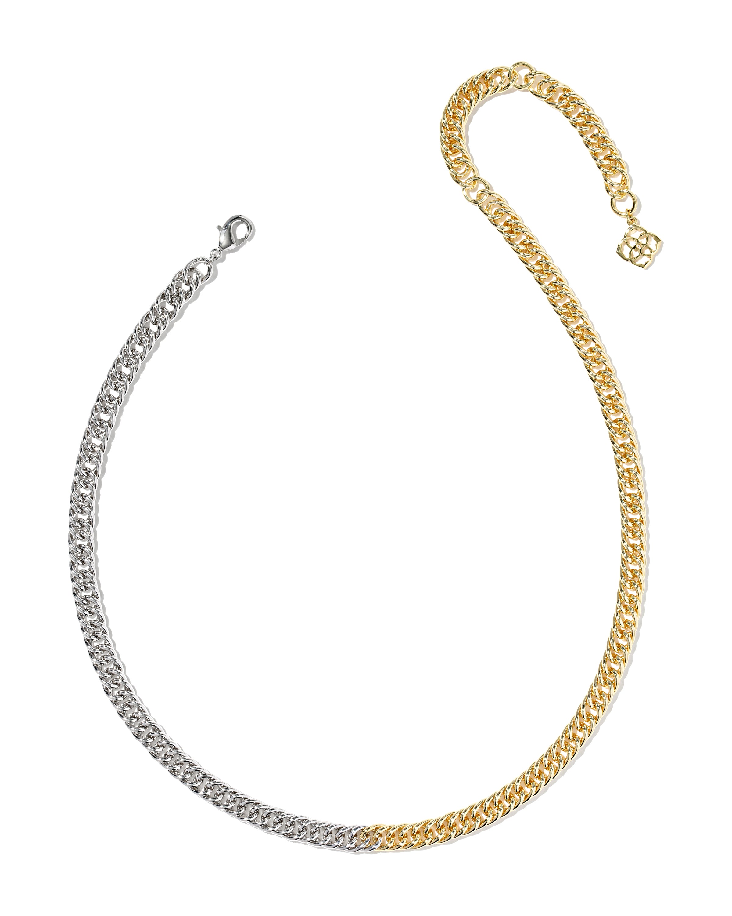 Colette Chain Necklace in Mixed Metal