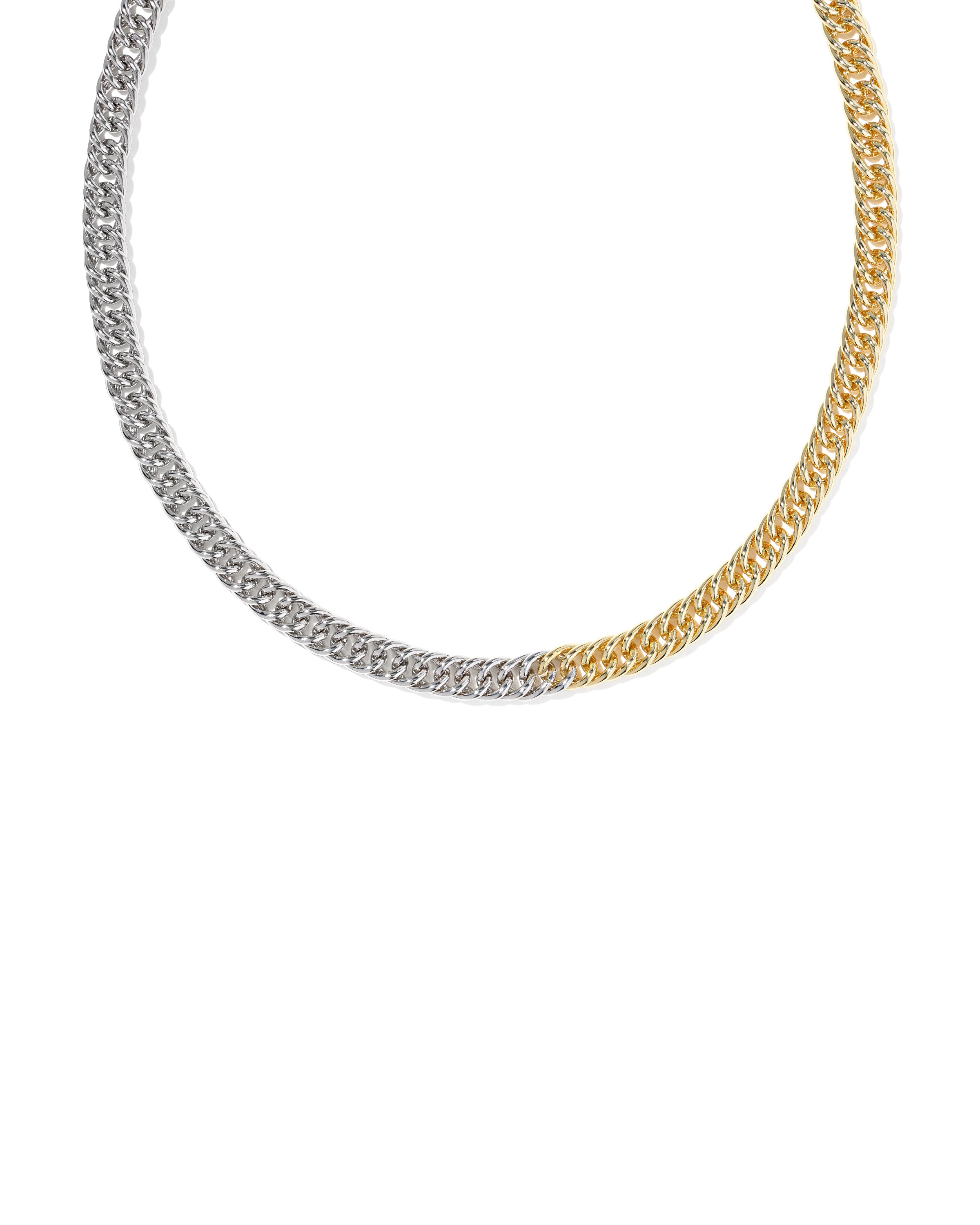 Colette Chain Necklace in Mixed Metal