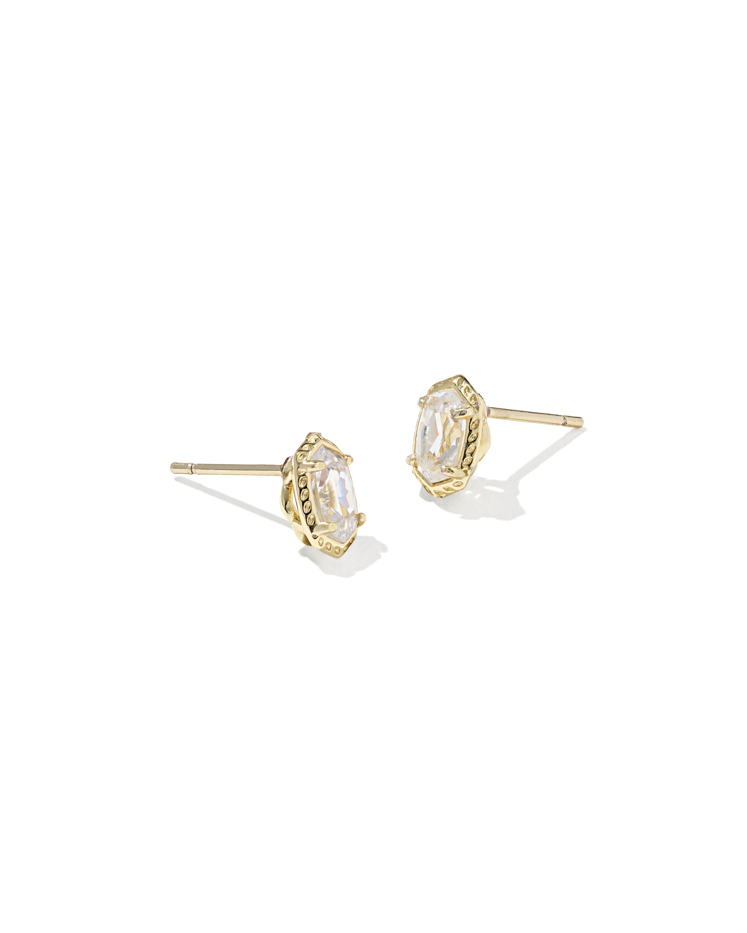 Mini Ellie Luxe Stud Earring in Gold