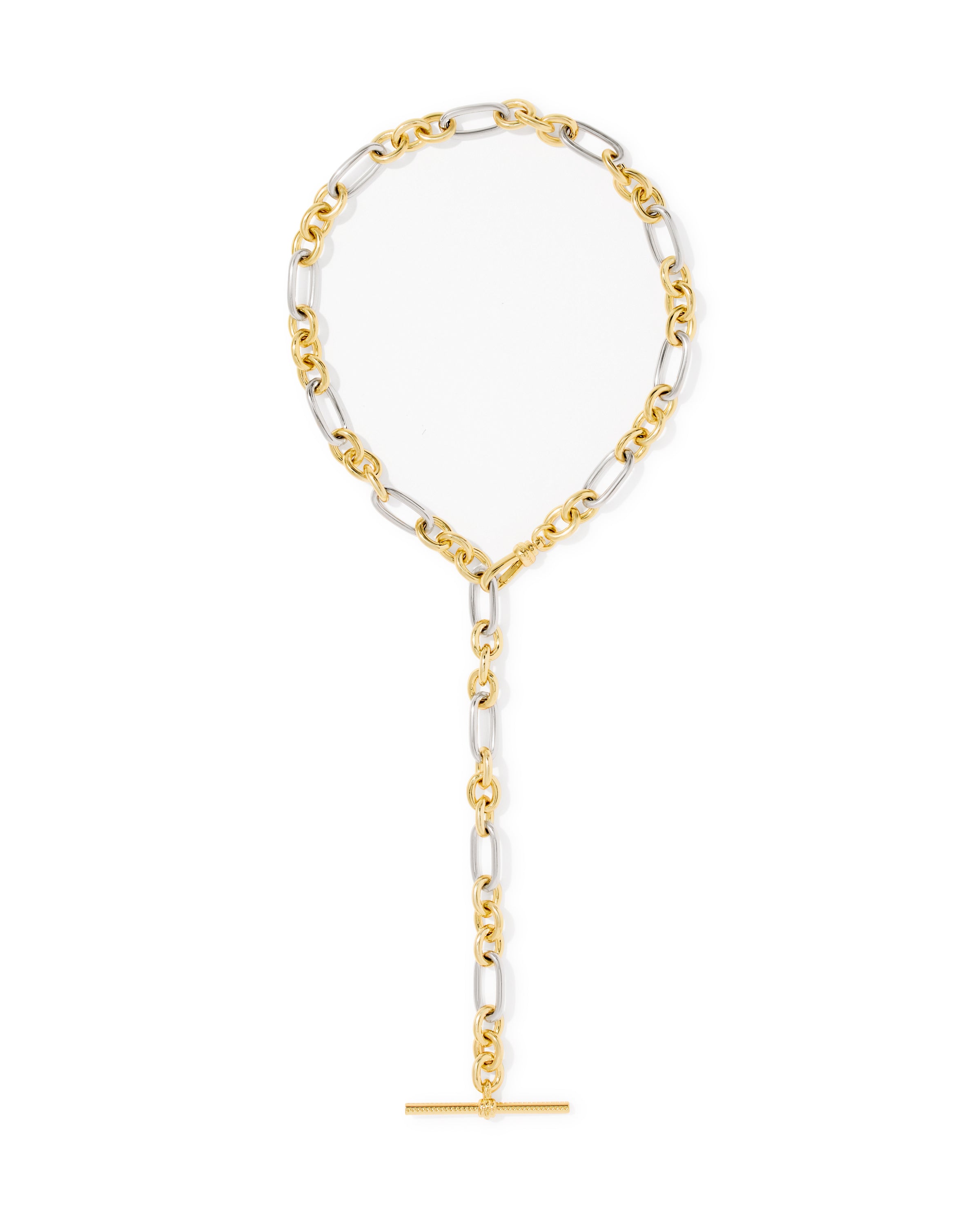 Embry Link Chain Necklace in Mixed Metal