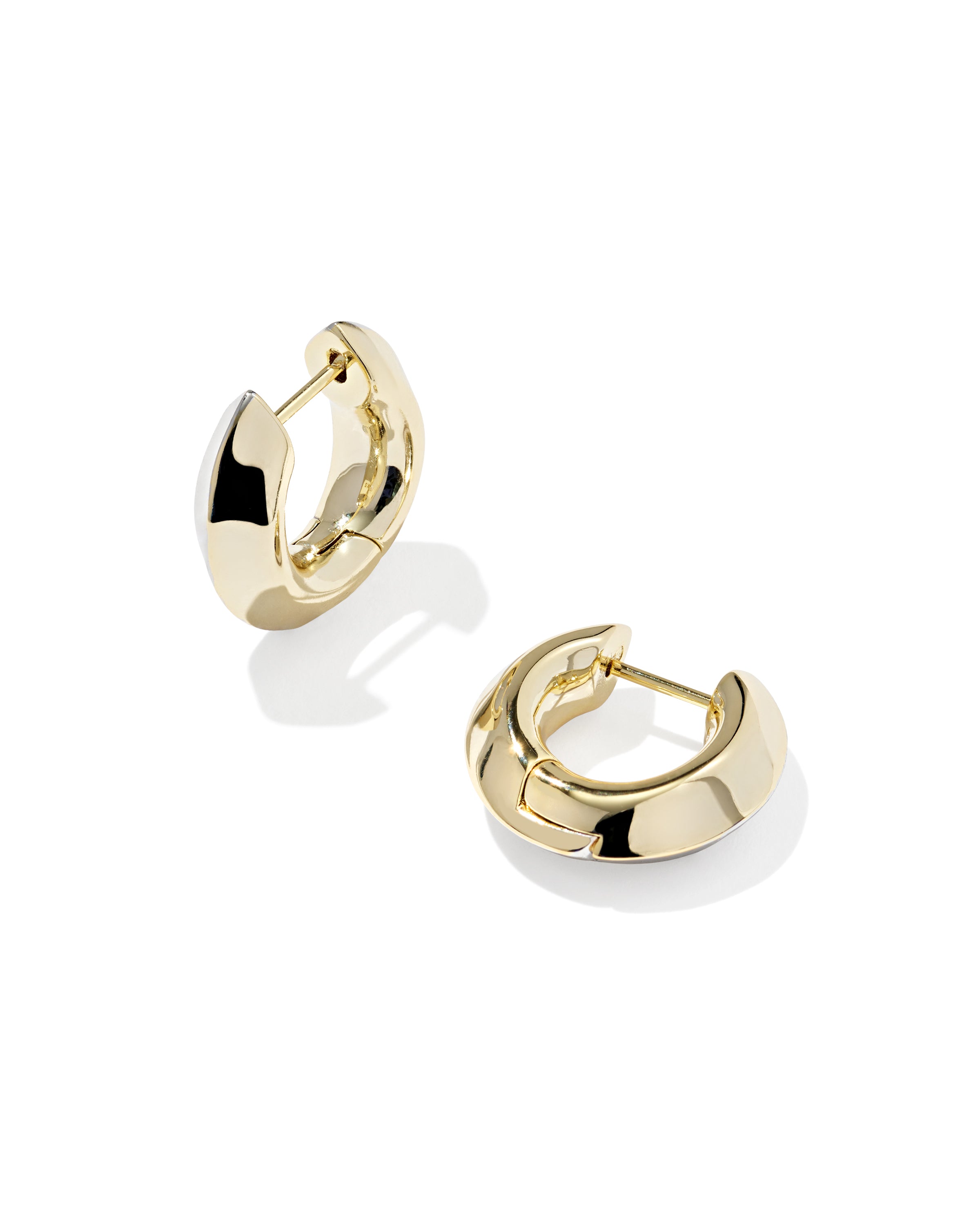 Mikki Huggie Earring in Mixed Metal