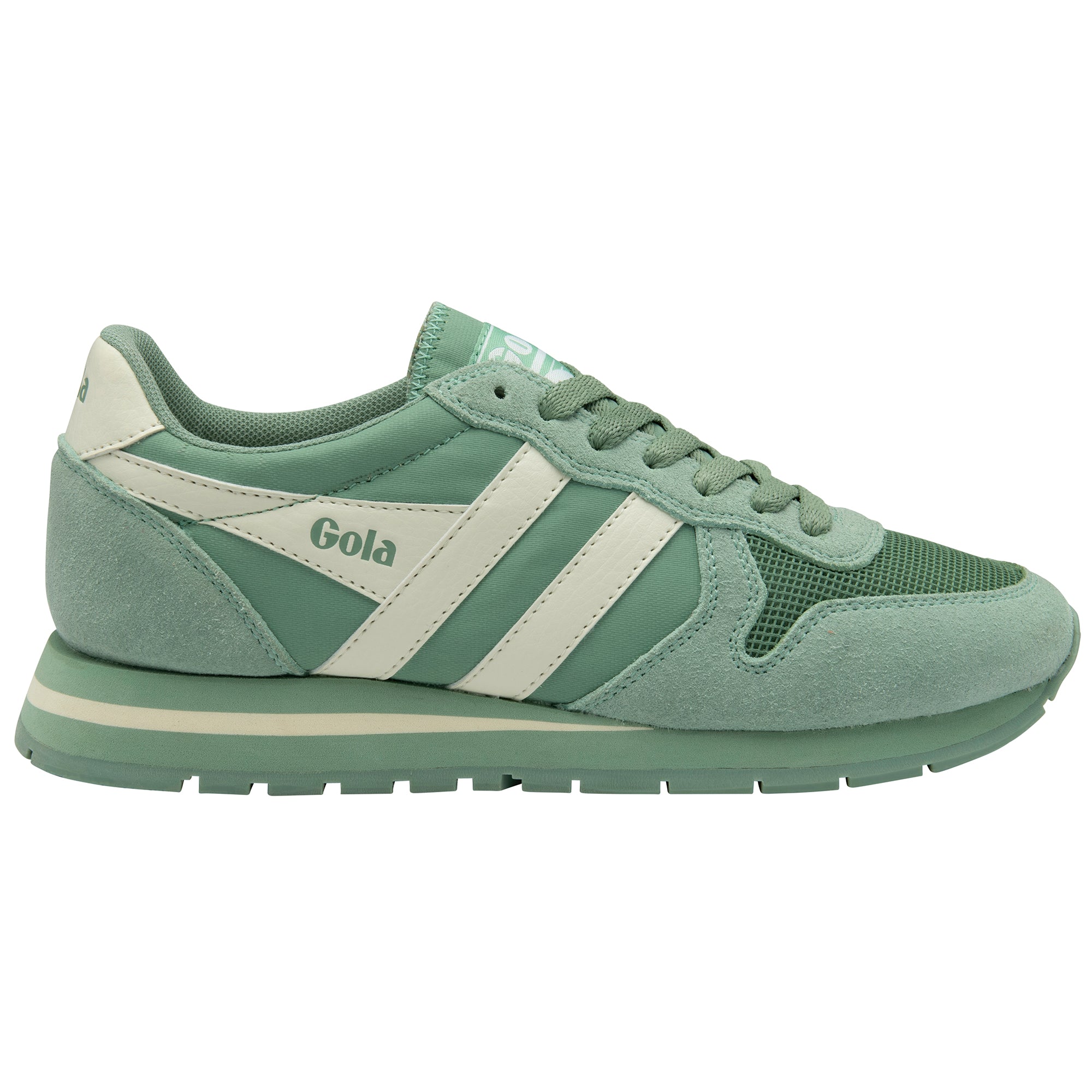 Daytona '88 Sneaker in Green Mist/Off White