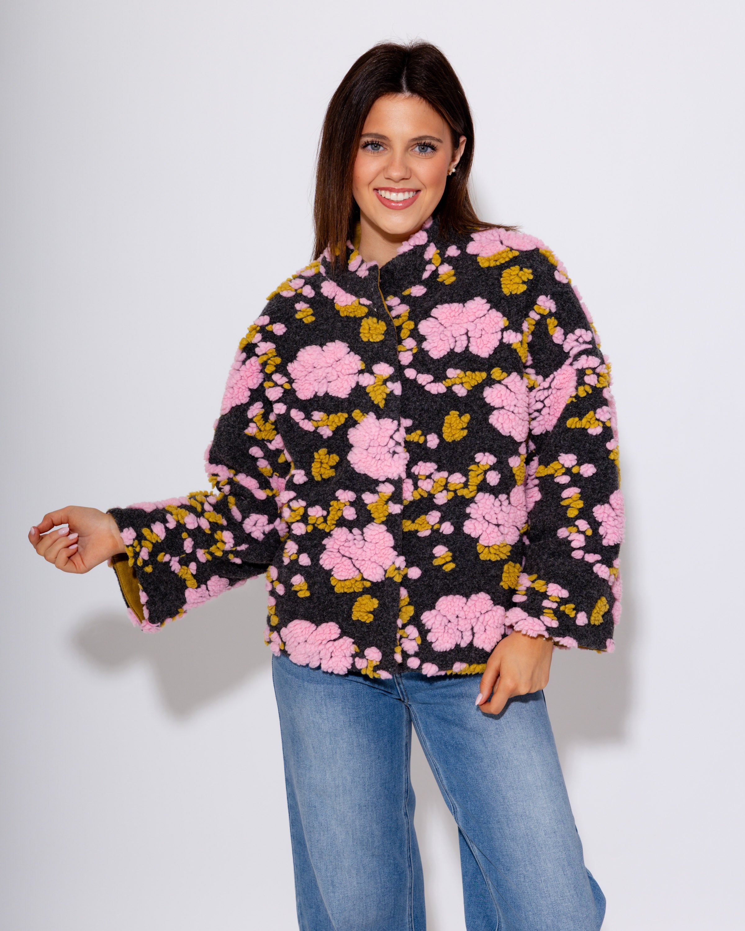 Ivy Jane | Puff Floral Jacket