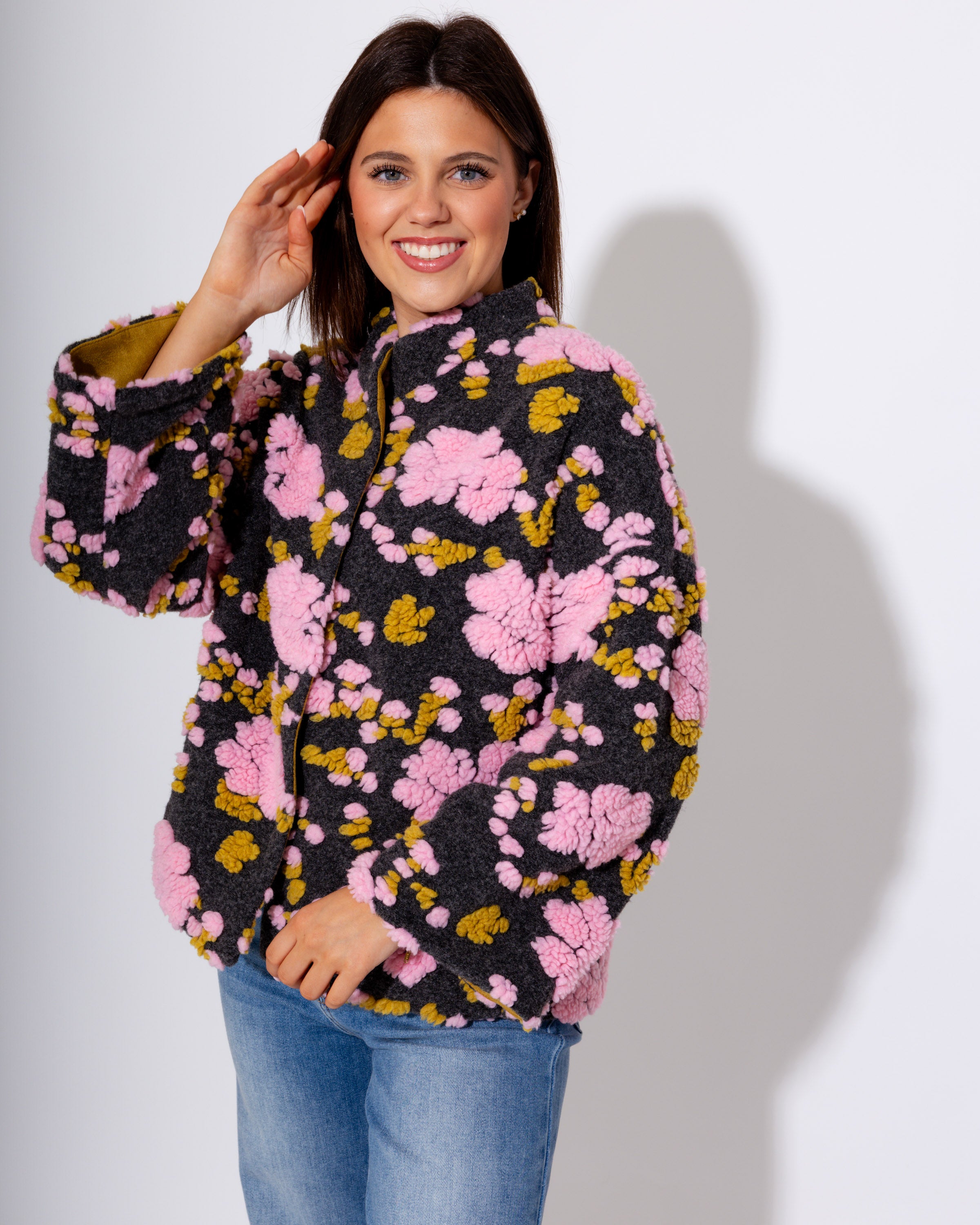 Ivy Jane | Puff Floral Jacket
