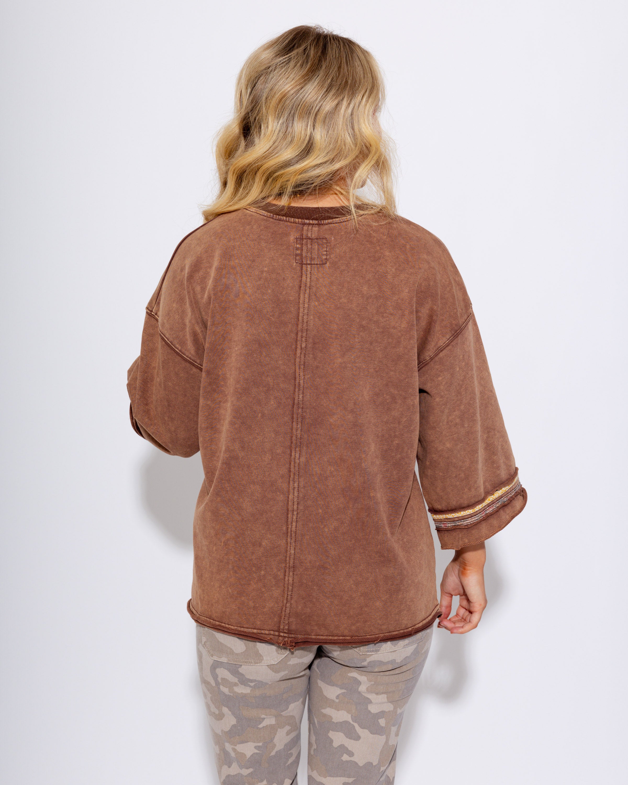 Mineral Wash Peace Patch Graphic Tee