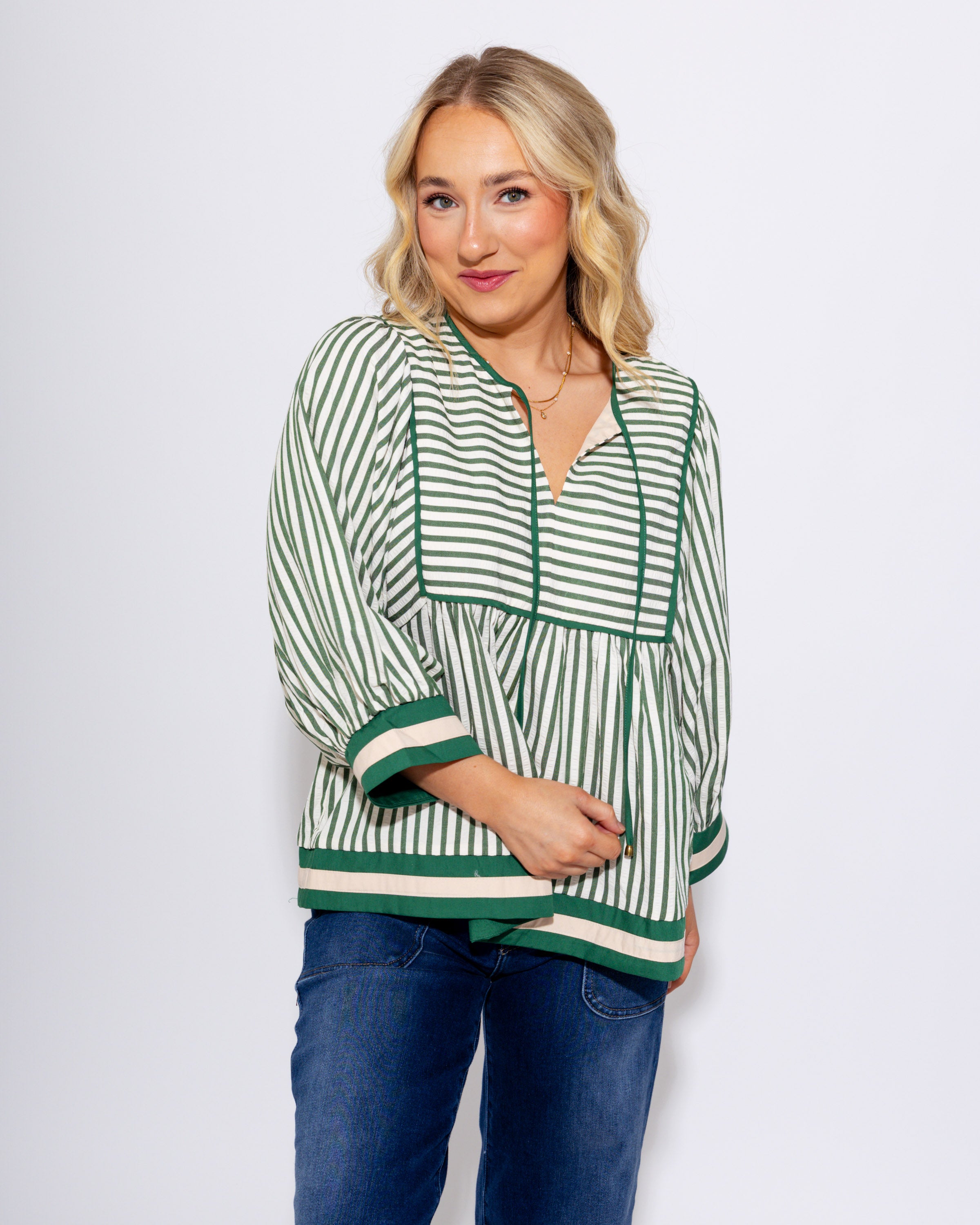 The Stripe Play Popover Top
