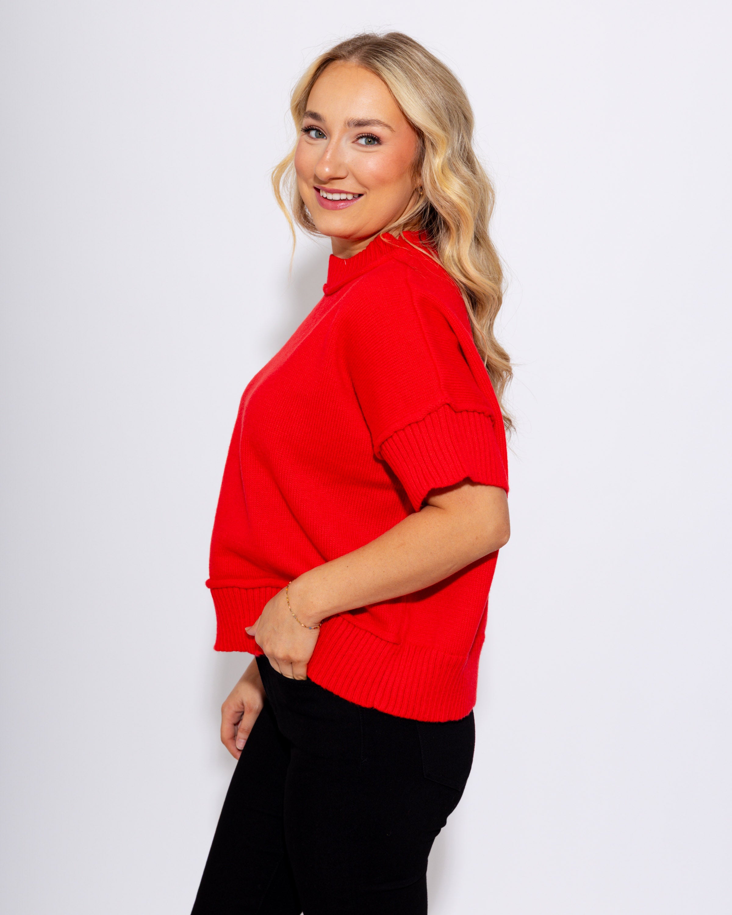 Easy Days Drop Sleeve Sweater