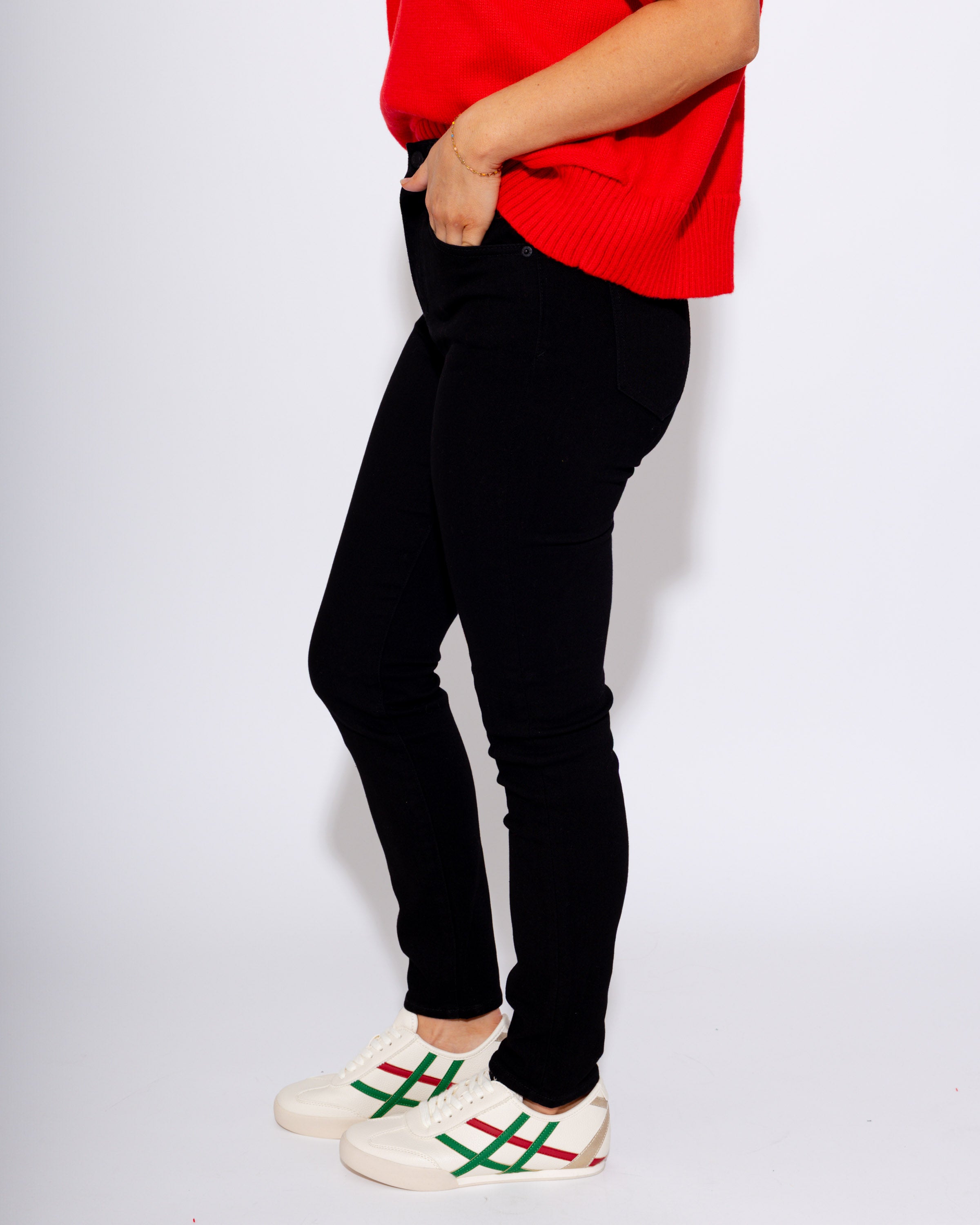 Moneymaker High Rise Vintage Skinny Jeans