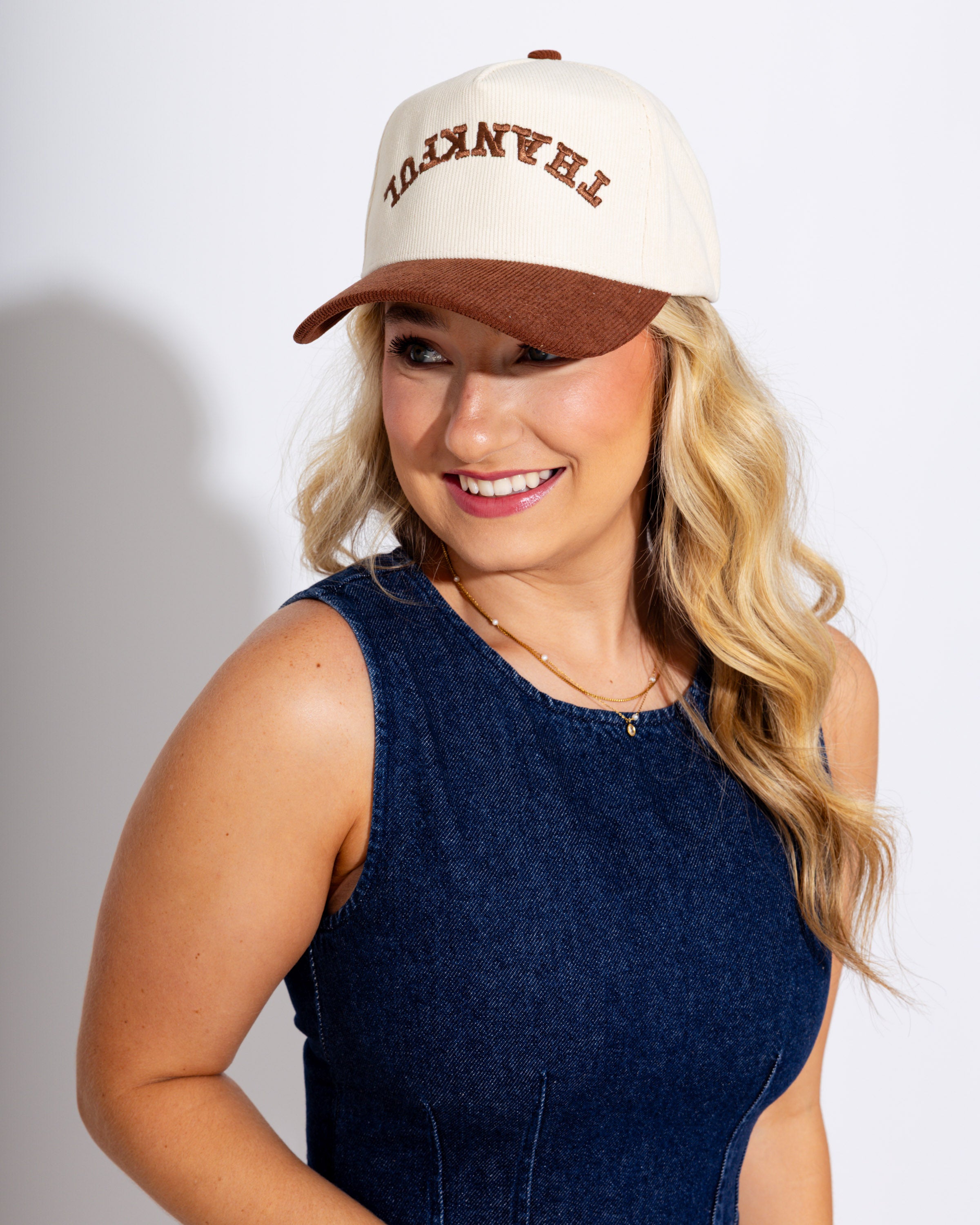 Upside Down Thankful Hat