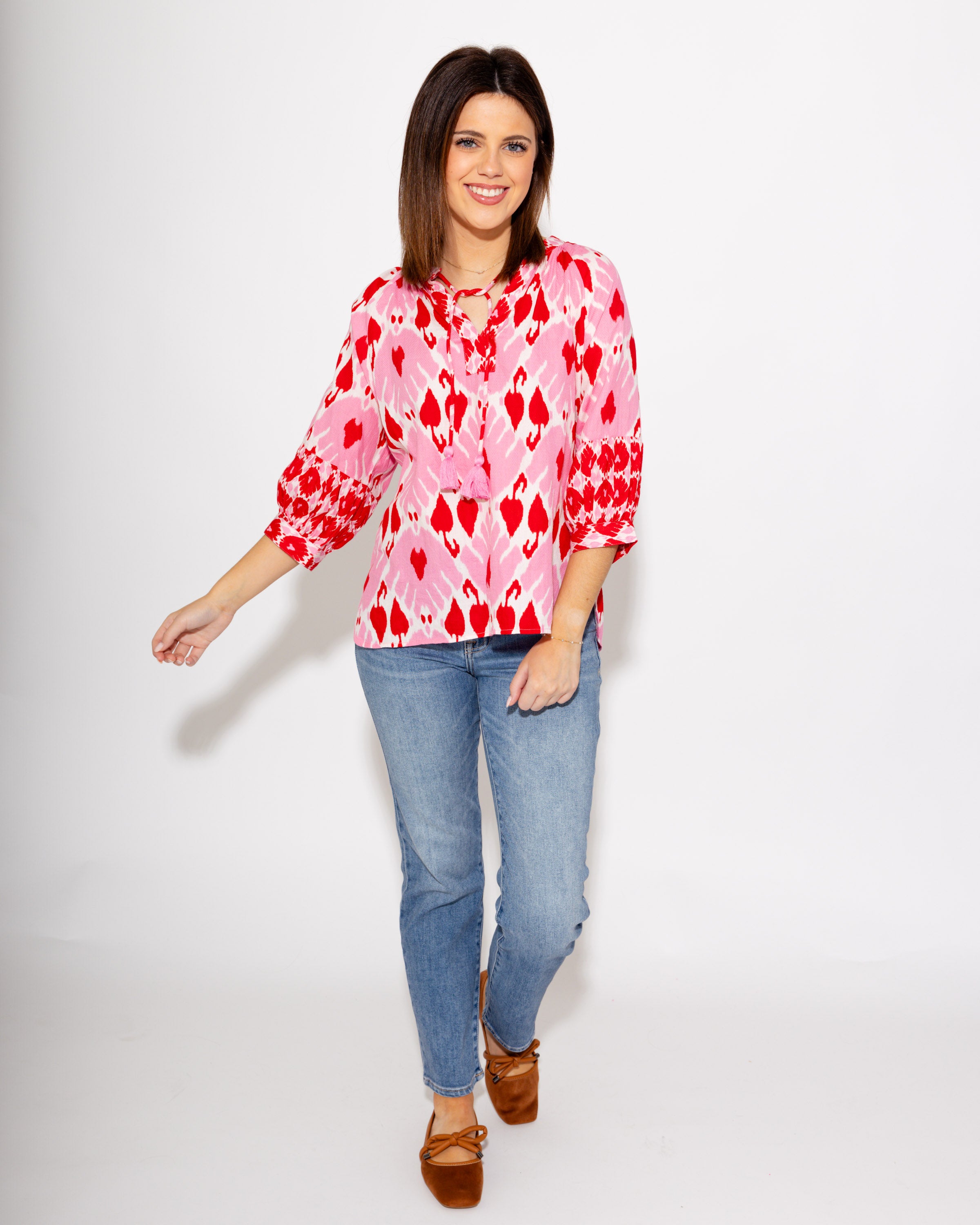 Ivy Jane | Ikat Your Heart Top