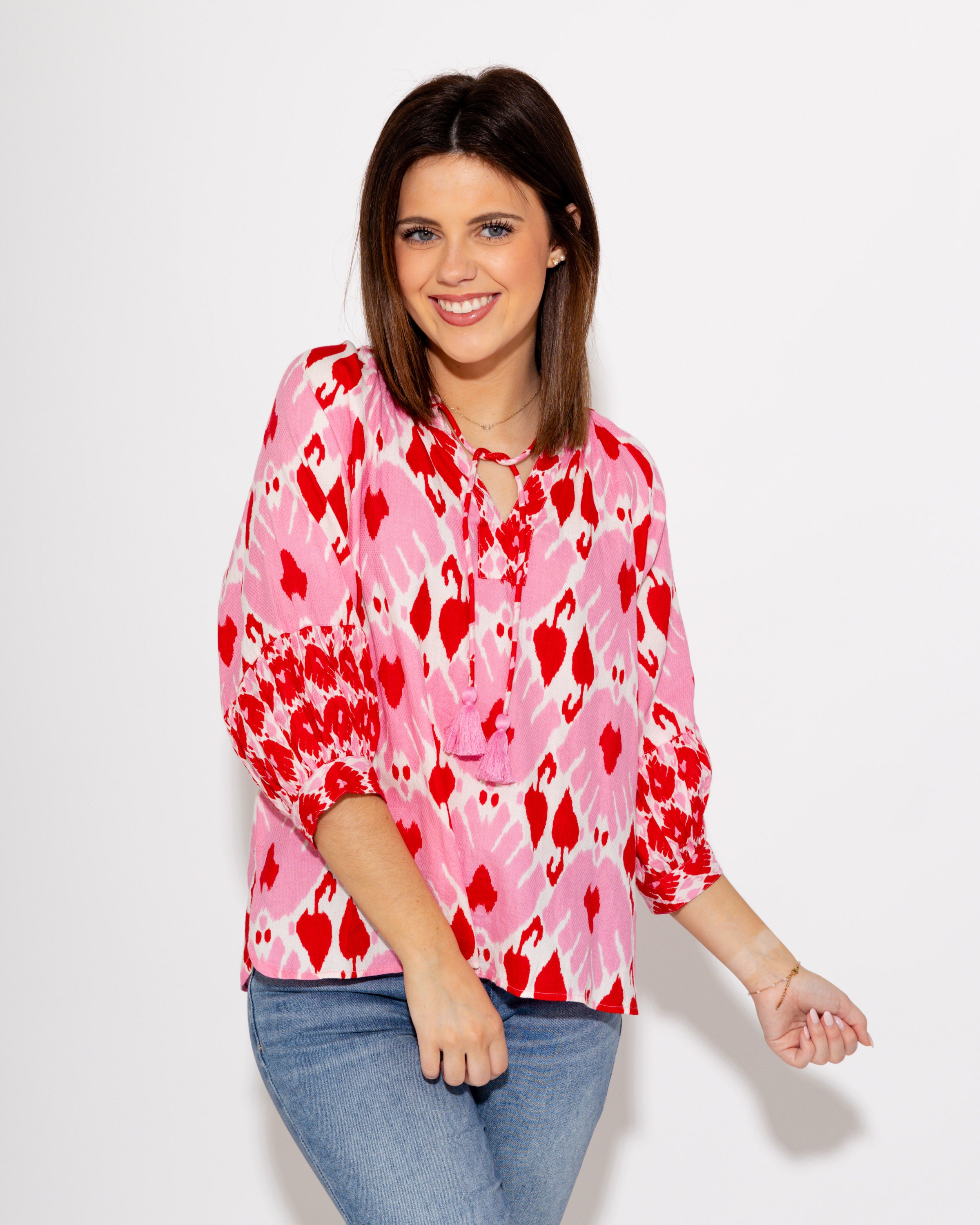 Ivy Jane | Ikat Your Heart Top