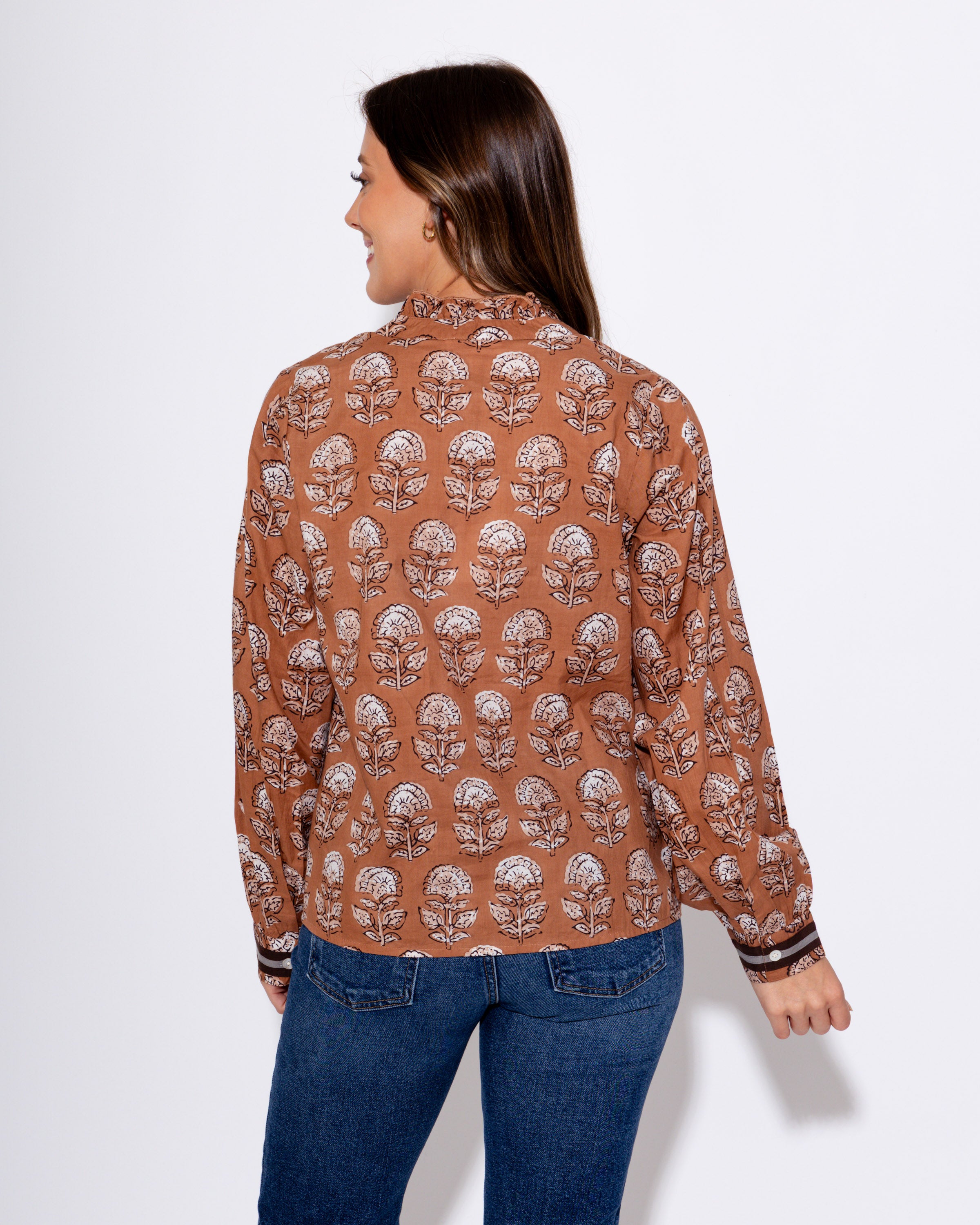 Neutral Bloom Top
