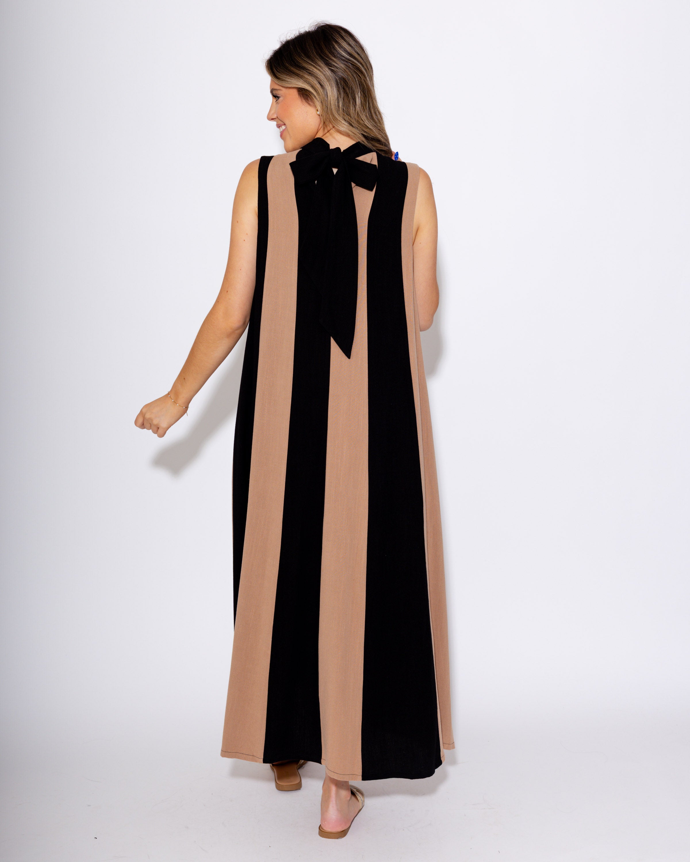 Mono Stripe Maxi