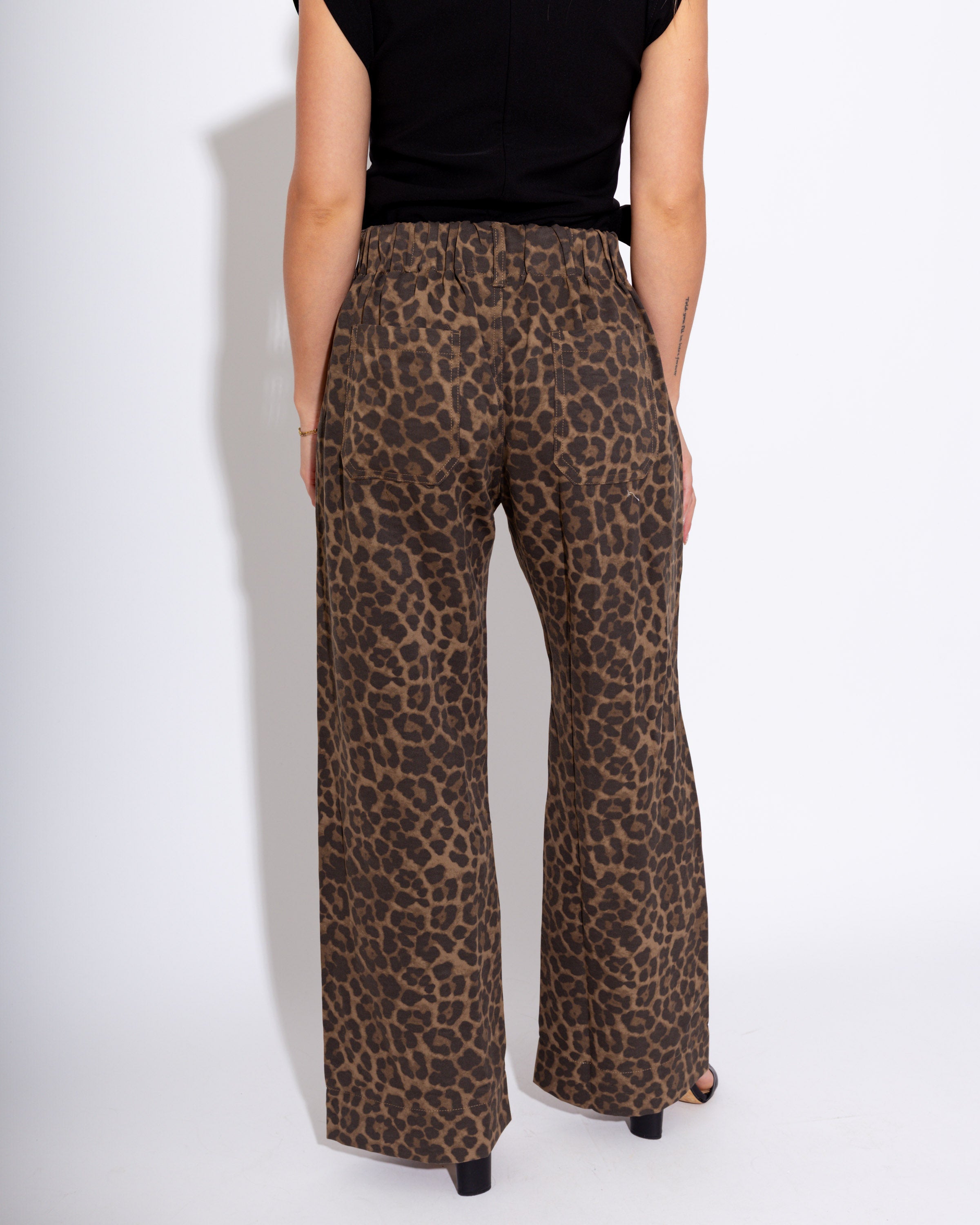 Wild & Wide Animal Print Pants