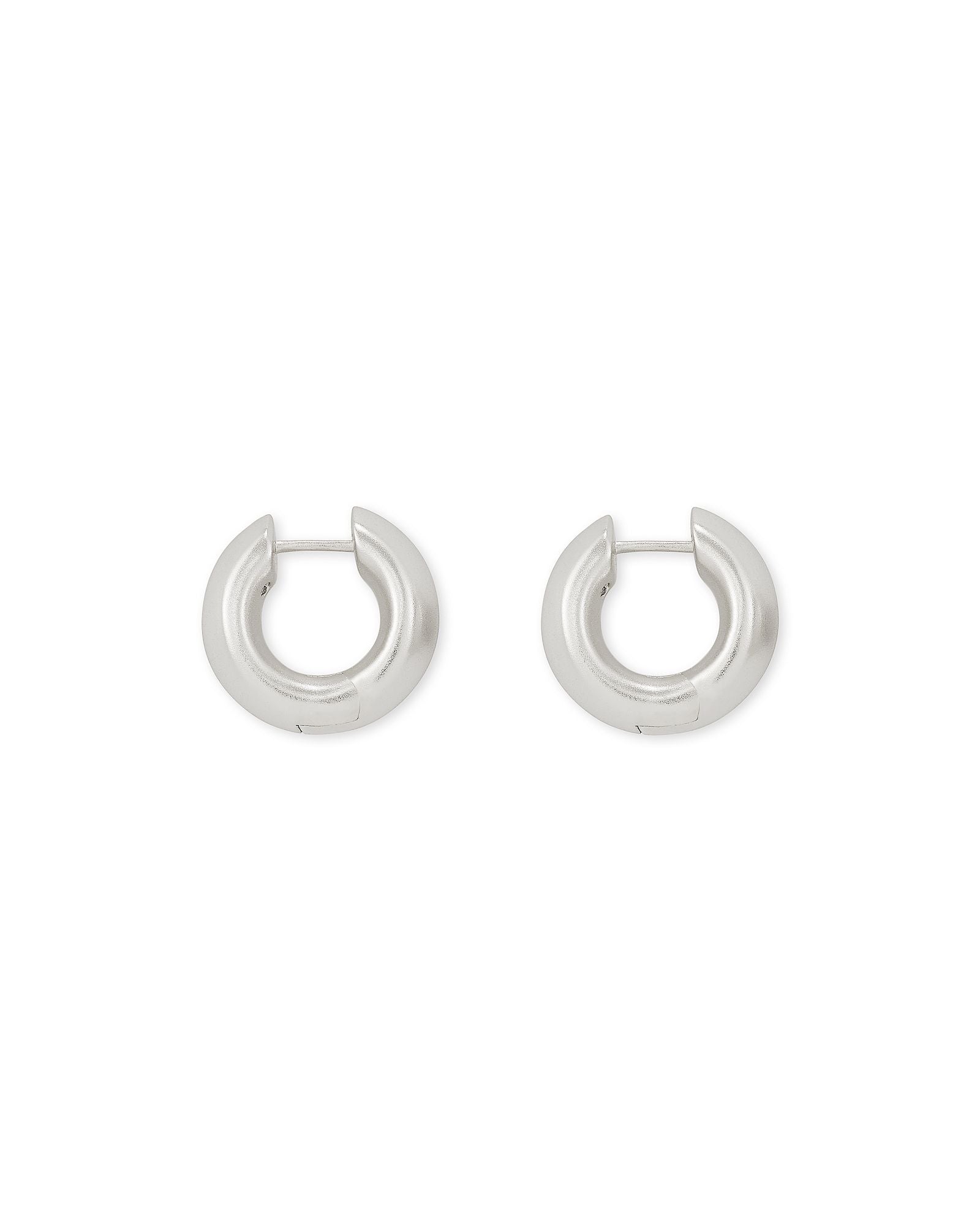 Mikki Huggie Earring in Rhodium