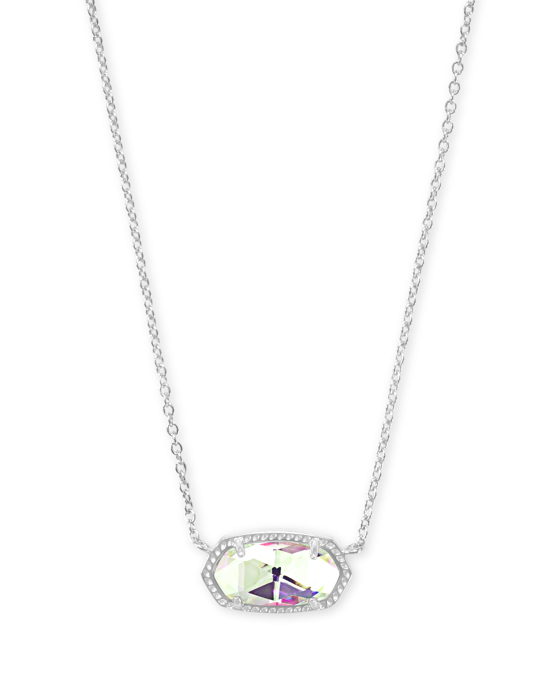 16" Elisa Pendant in Dichroic Glass