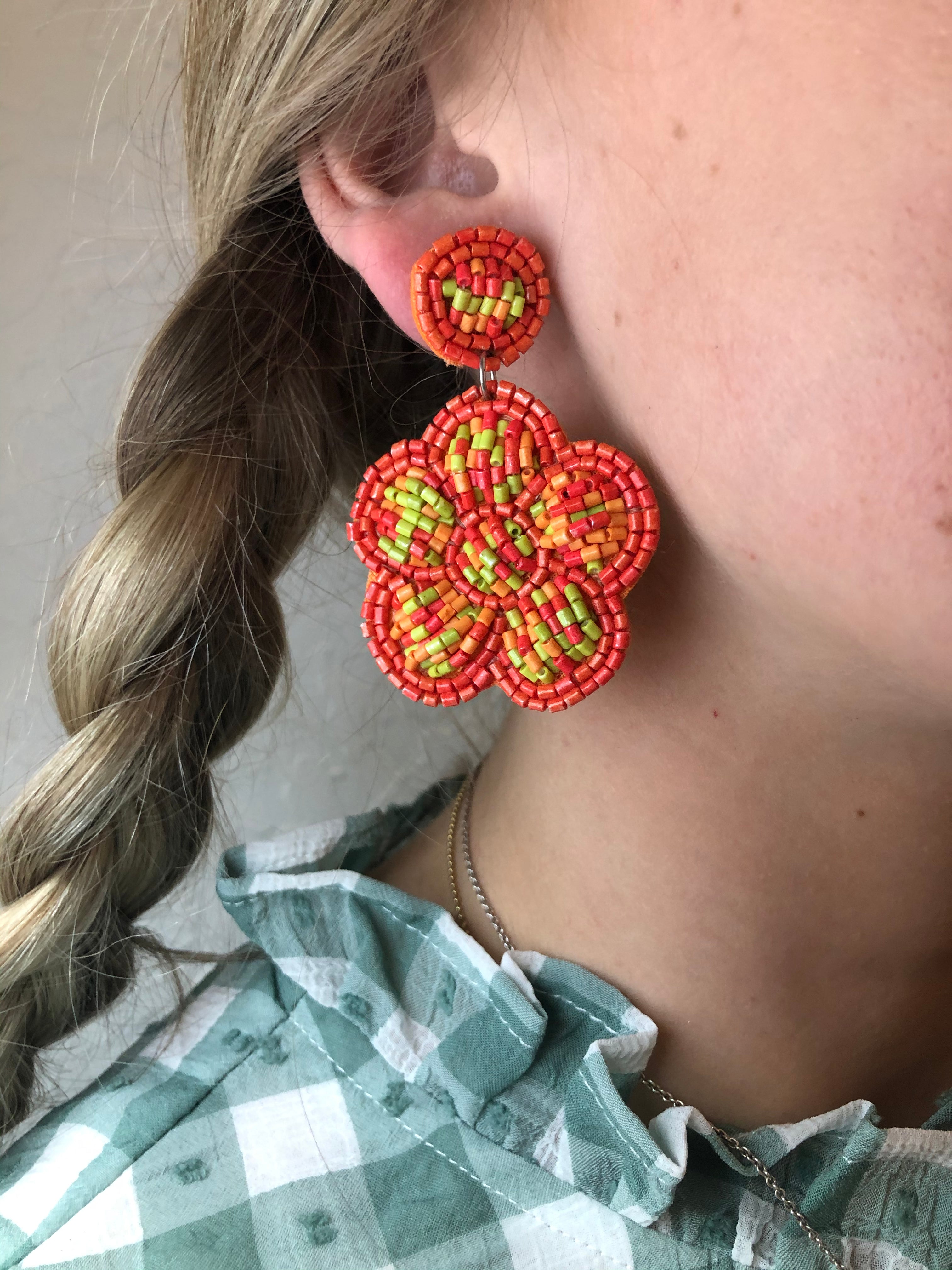 Tropical Bloom Earrings