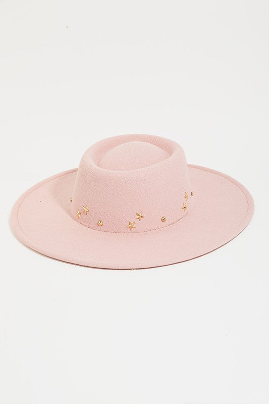 Western Charm Hat in Pink
