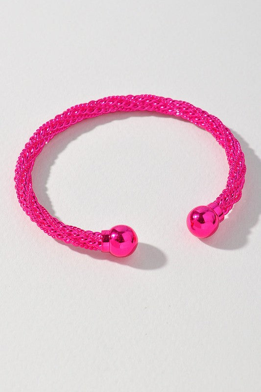 Quinn Cuff in Fuchsia