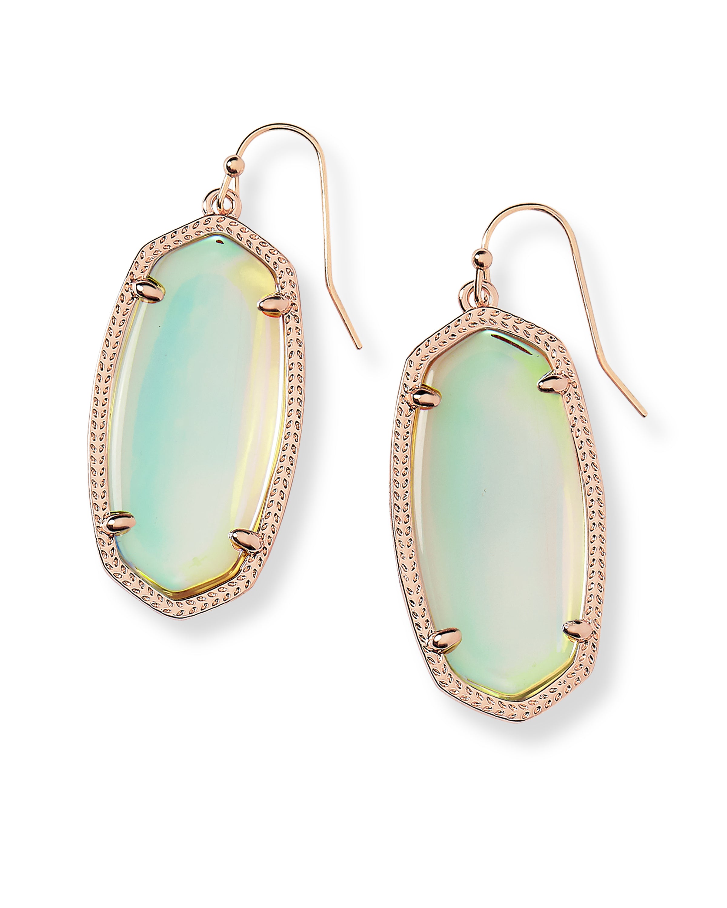 Elle Earring In Dichroic Glass