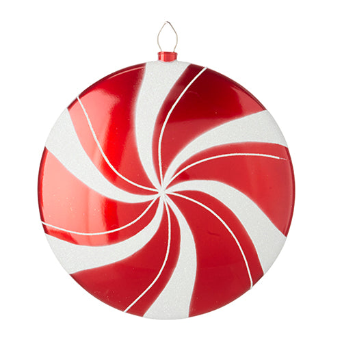 10" Peppermint Ornament