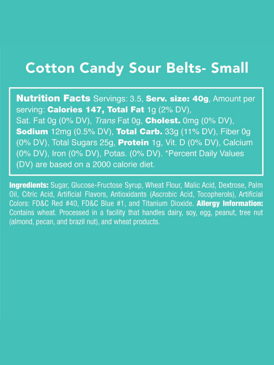 Cotton Candy Sour Belts