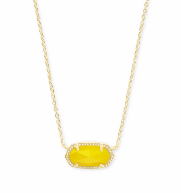 Elisa Signature Pendant in Gold