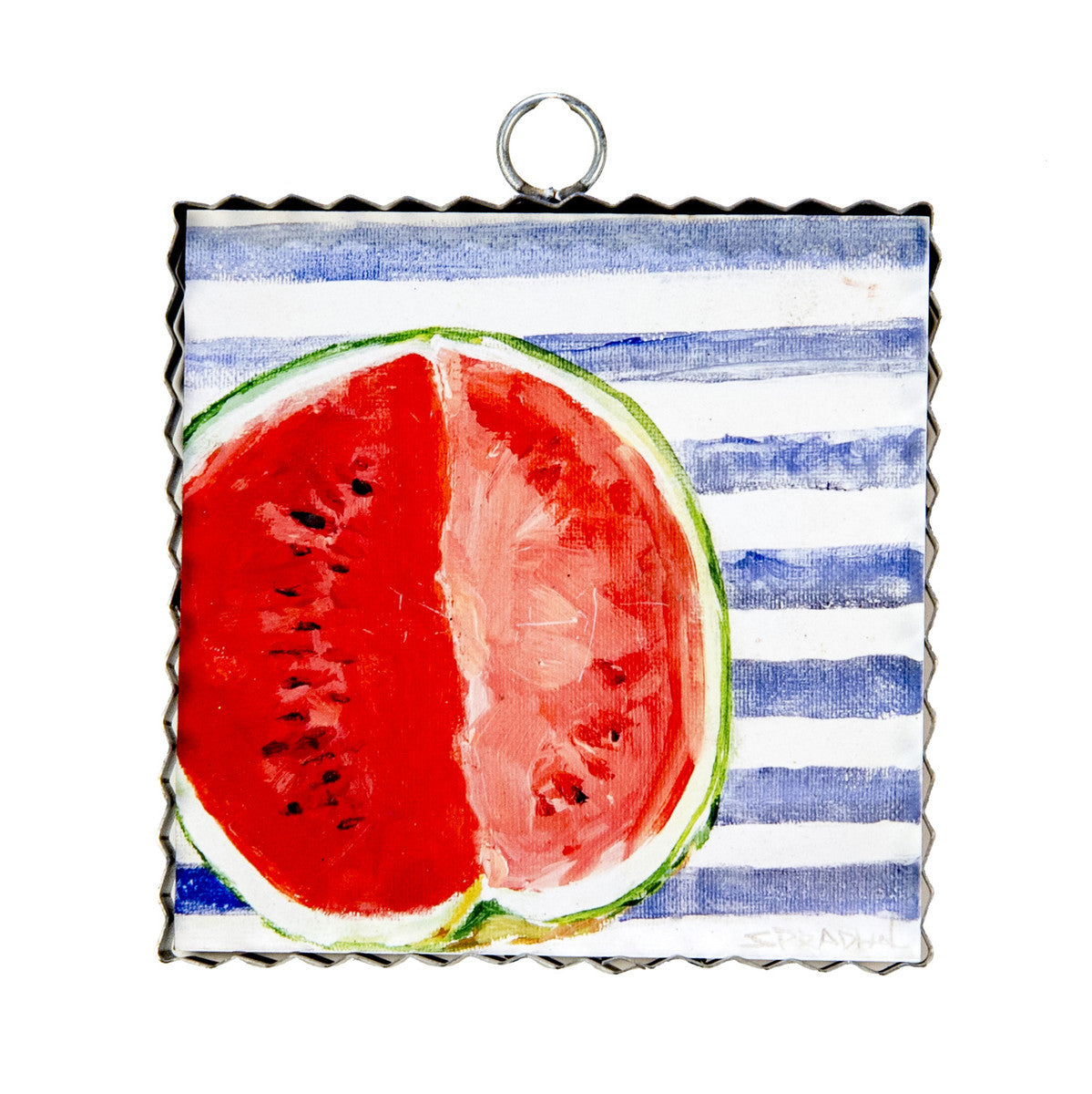 Mini Patriotic Watermelon Print