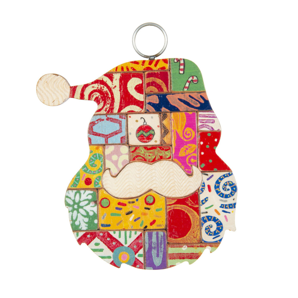 Patchwood Santa Charm
