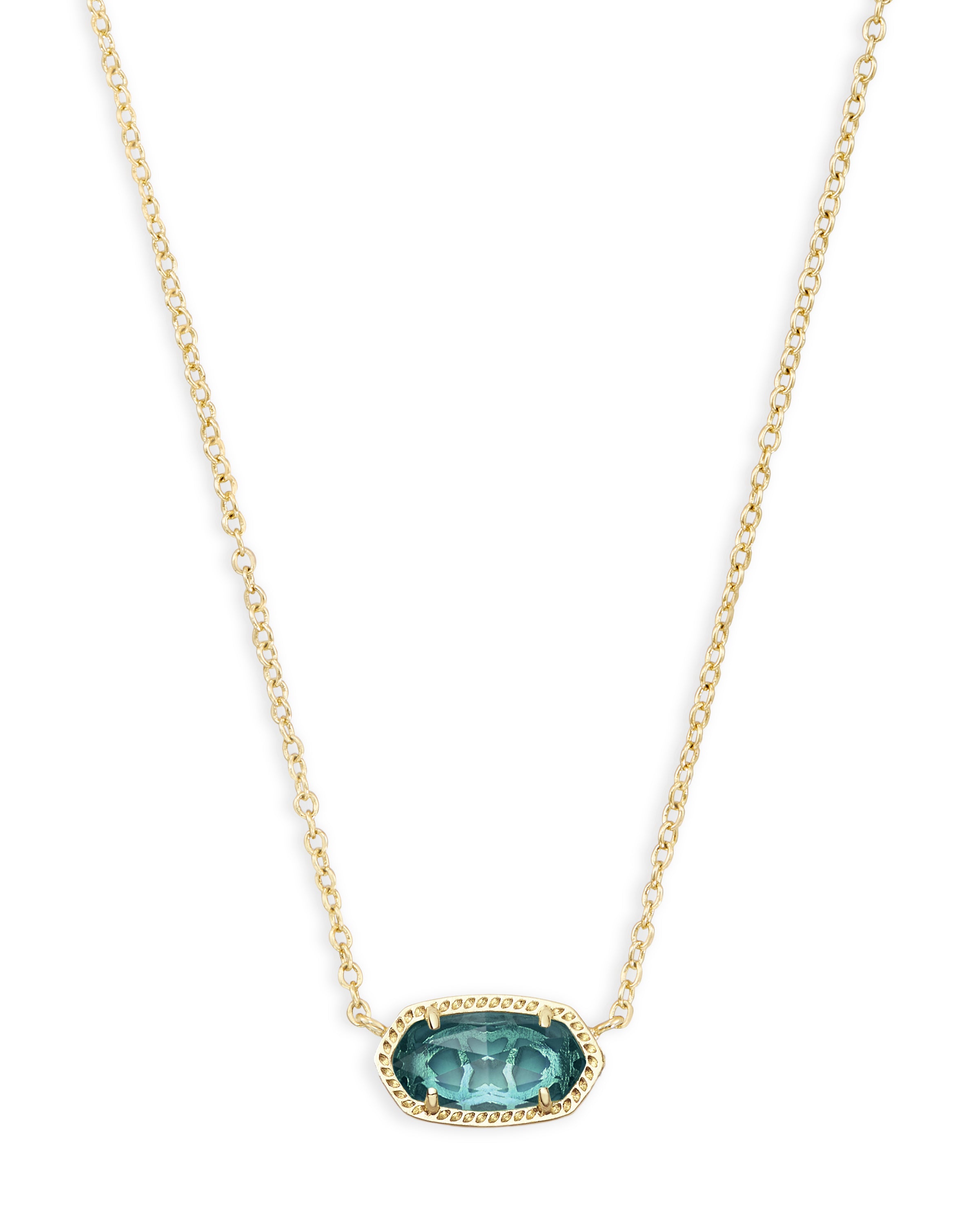 Elisa Pendant in Gold Birthstones