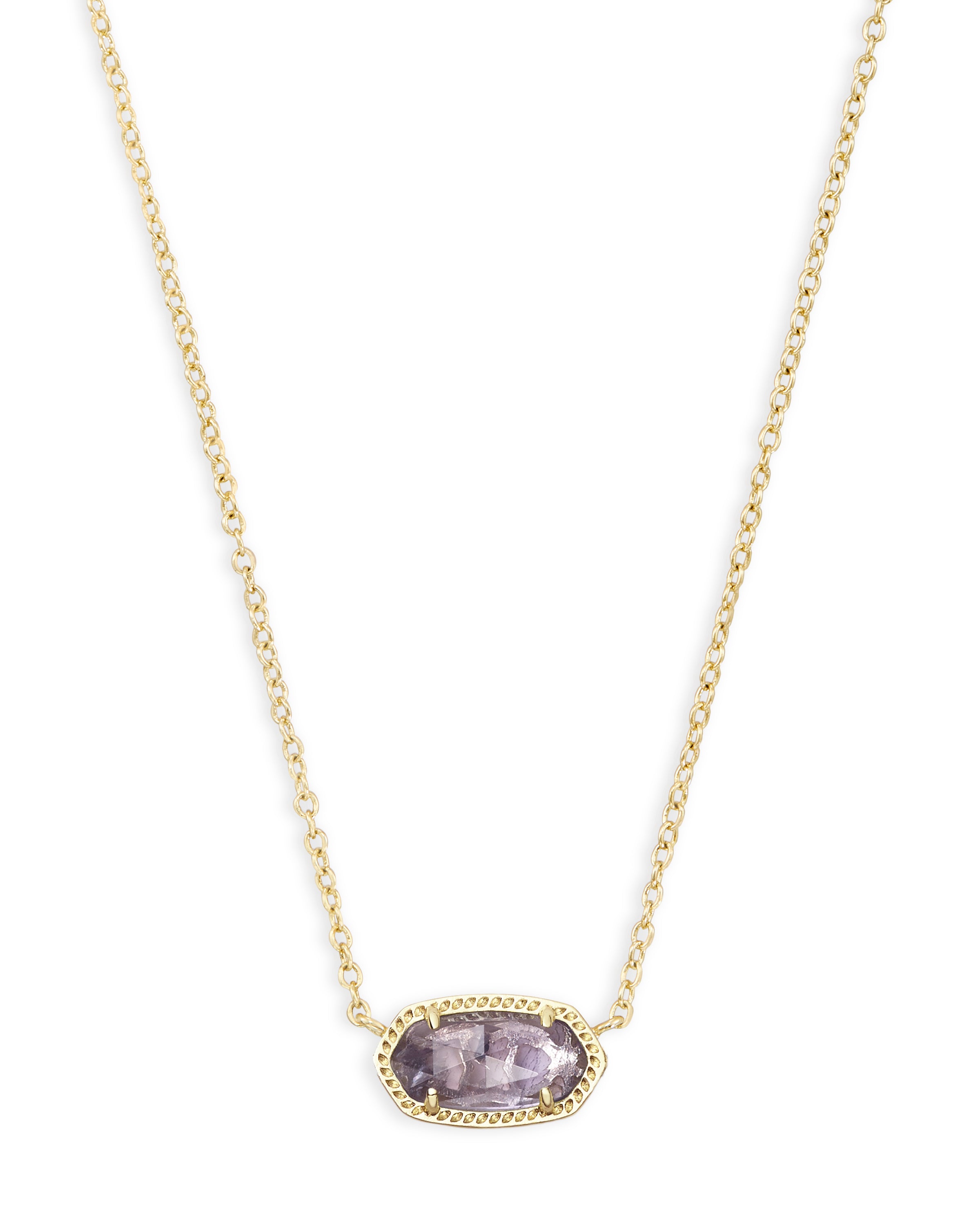 Elisa Pendant in Gold Birthstones
