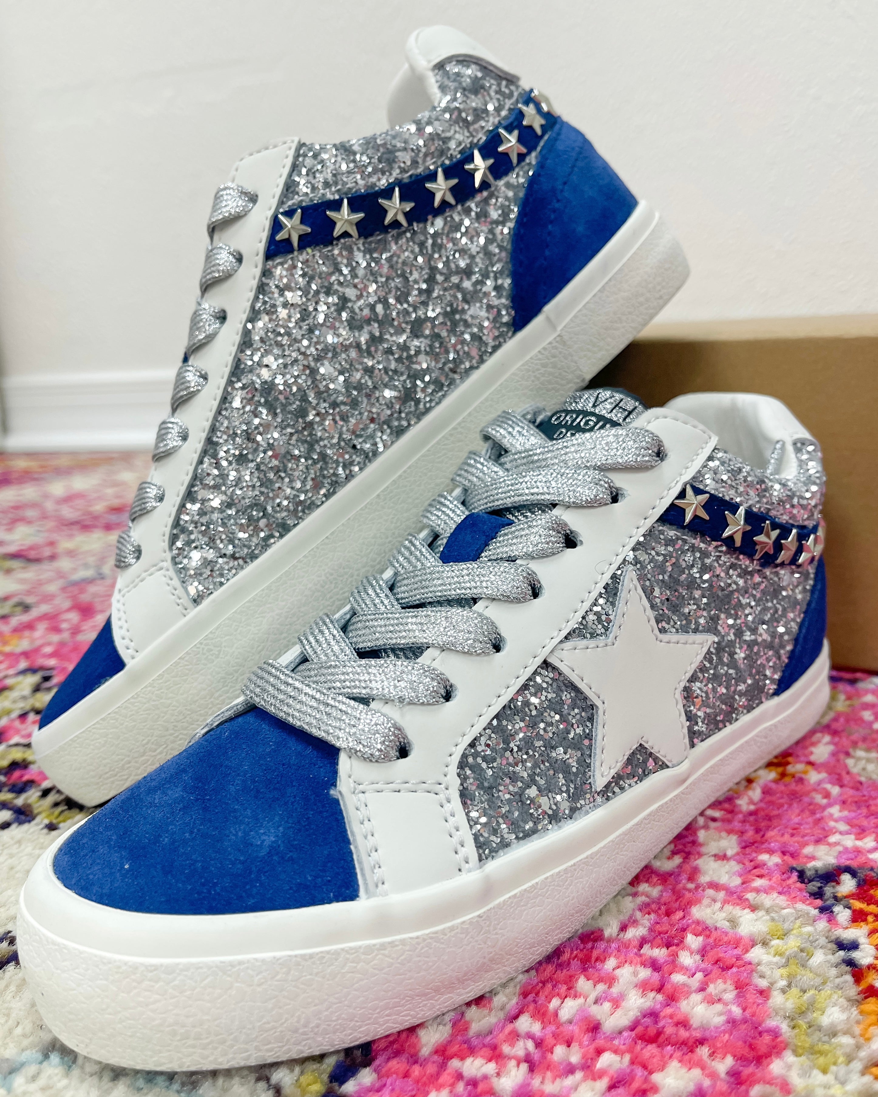 Vintage Havana Navy Vamp Sneakers