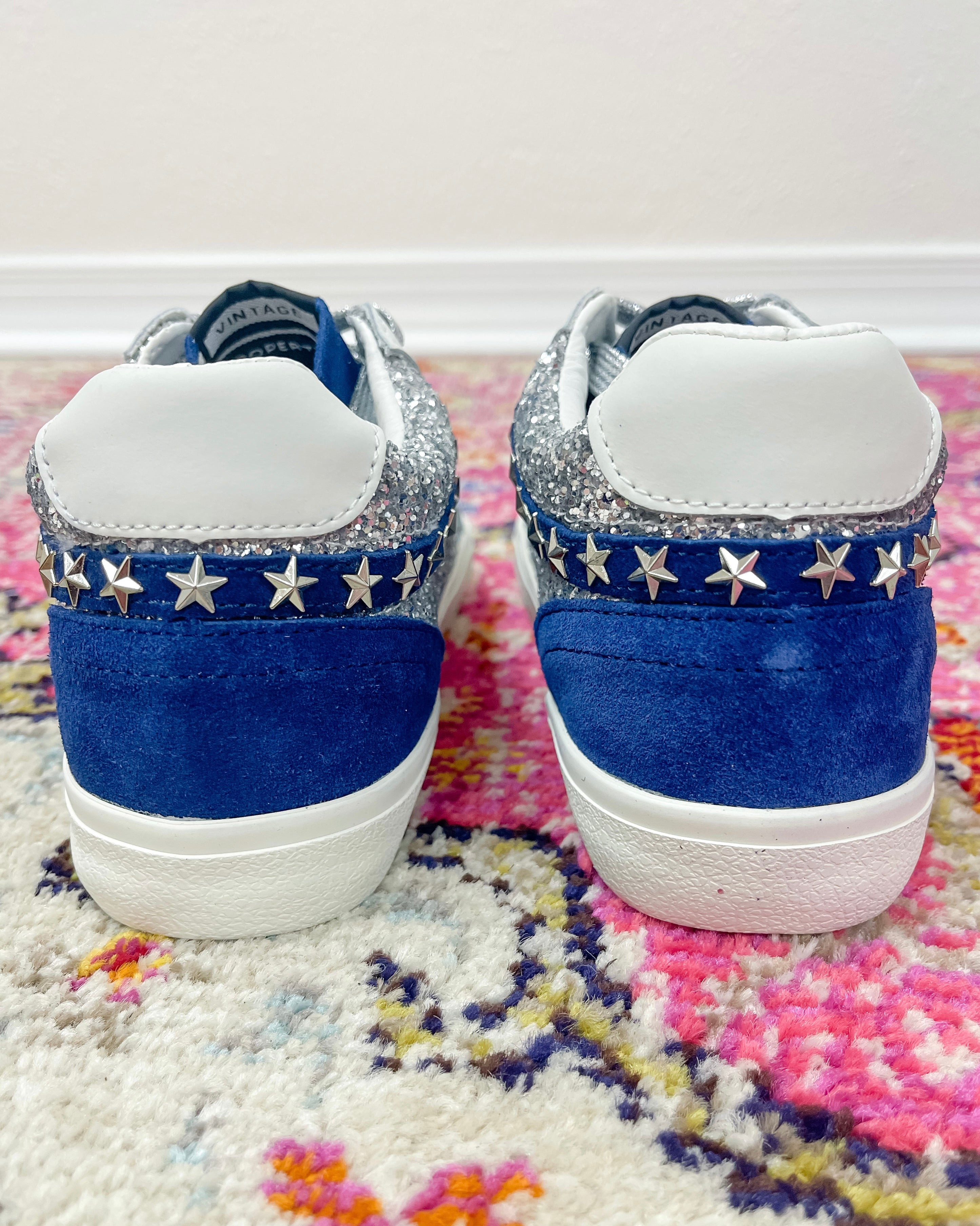 Vintage Havana Navy Vamp Sneakers