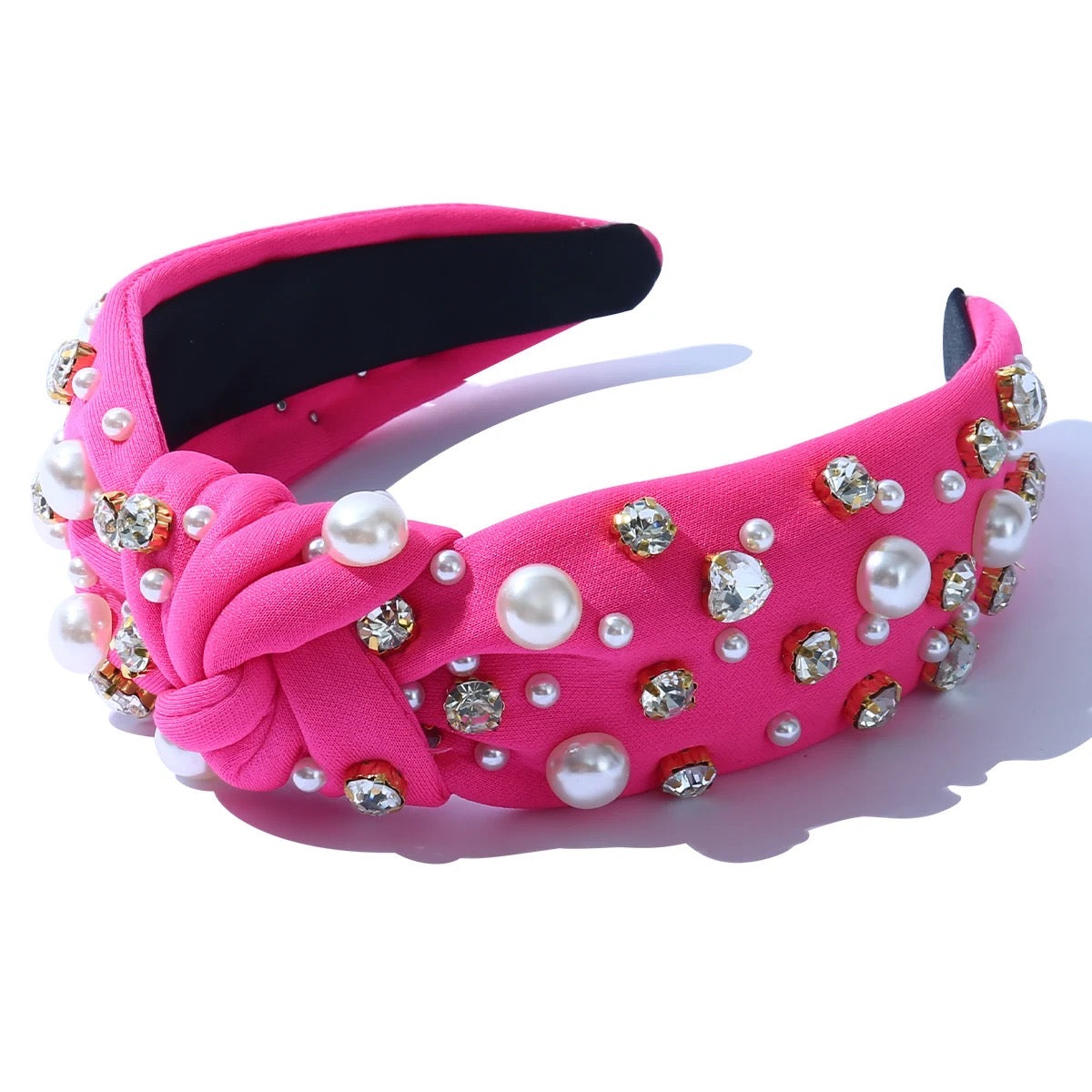 Sweetheart Headband in Hot Pink
